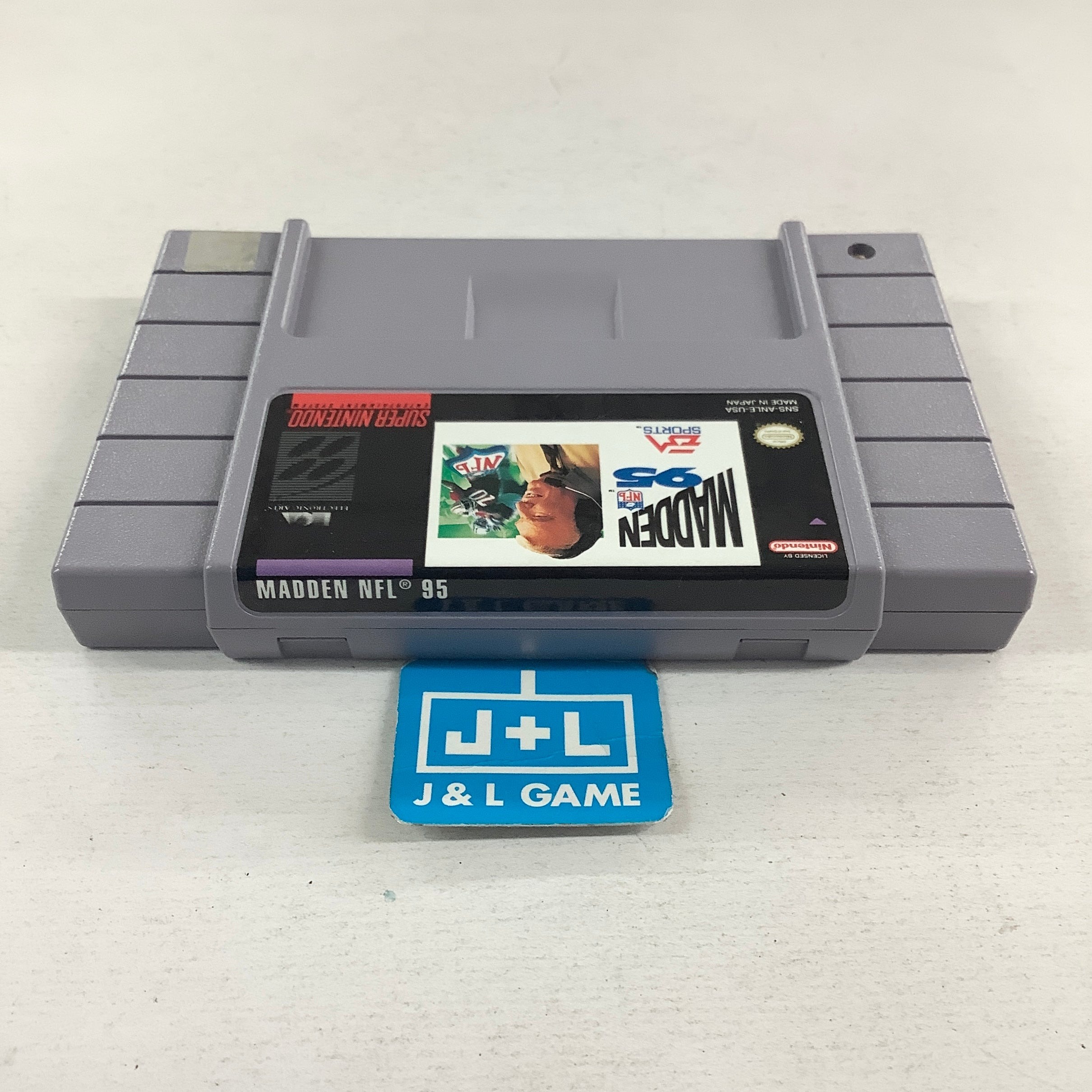 Madden NFL 95 - (SNES) Super Nintendo [Pre-Owned] Video Games Electronic Arts
