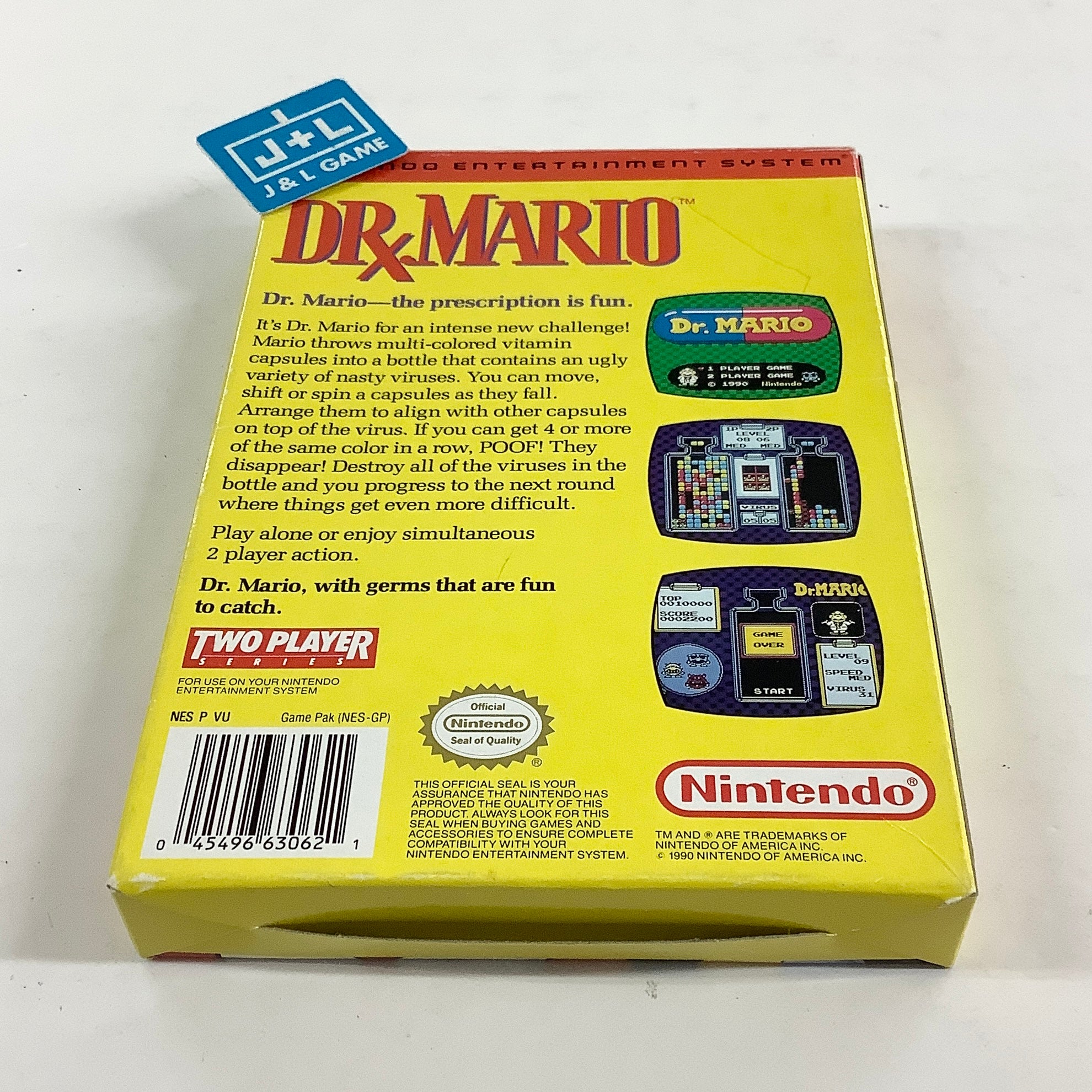 Dr. Mario - (NES) Nintendo Entertainment System [Pre-Owned] Video Games Nintendo