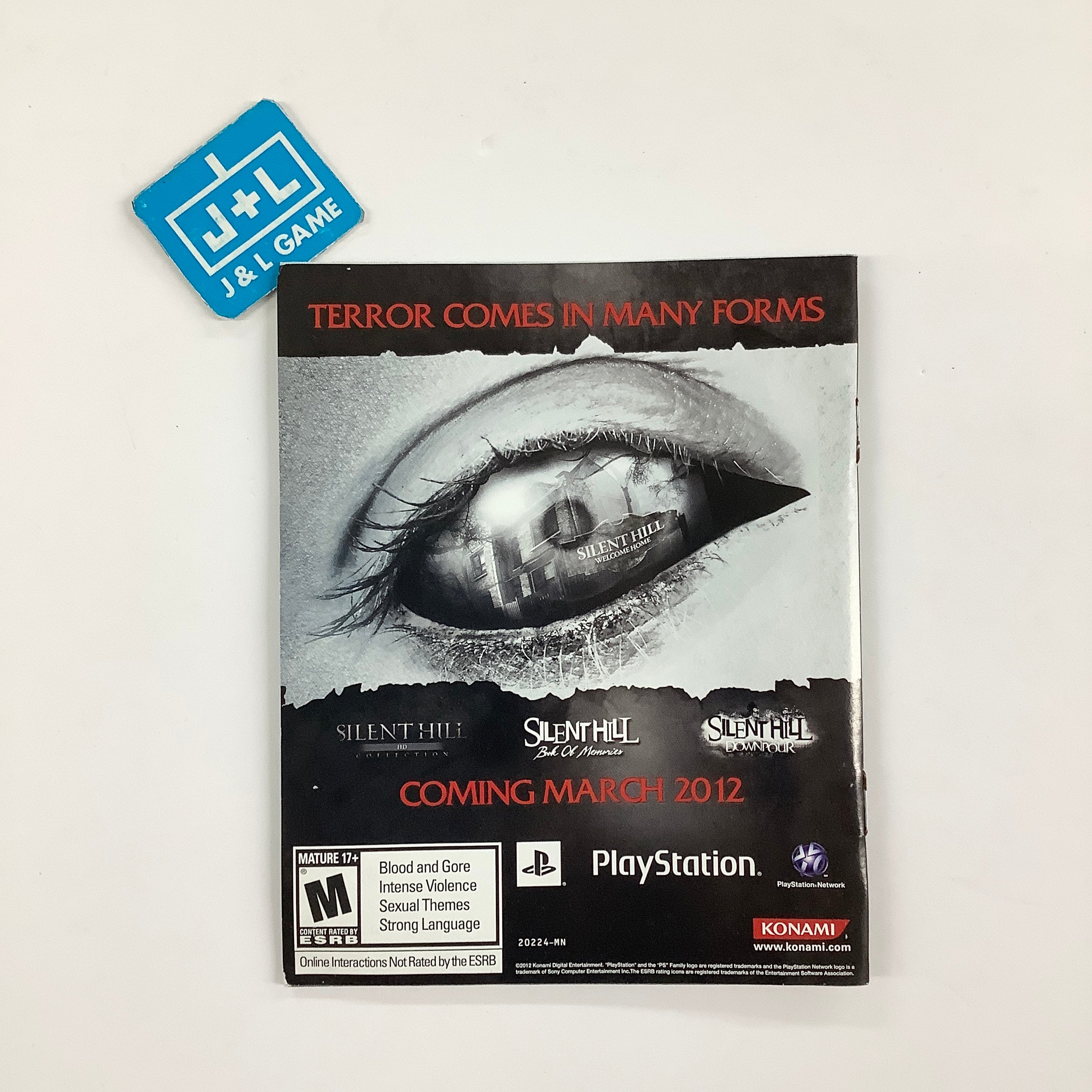 Silent Hill Downpour - (PS3) PlayStation 3 [Pre-Owned] Video Games Konami