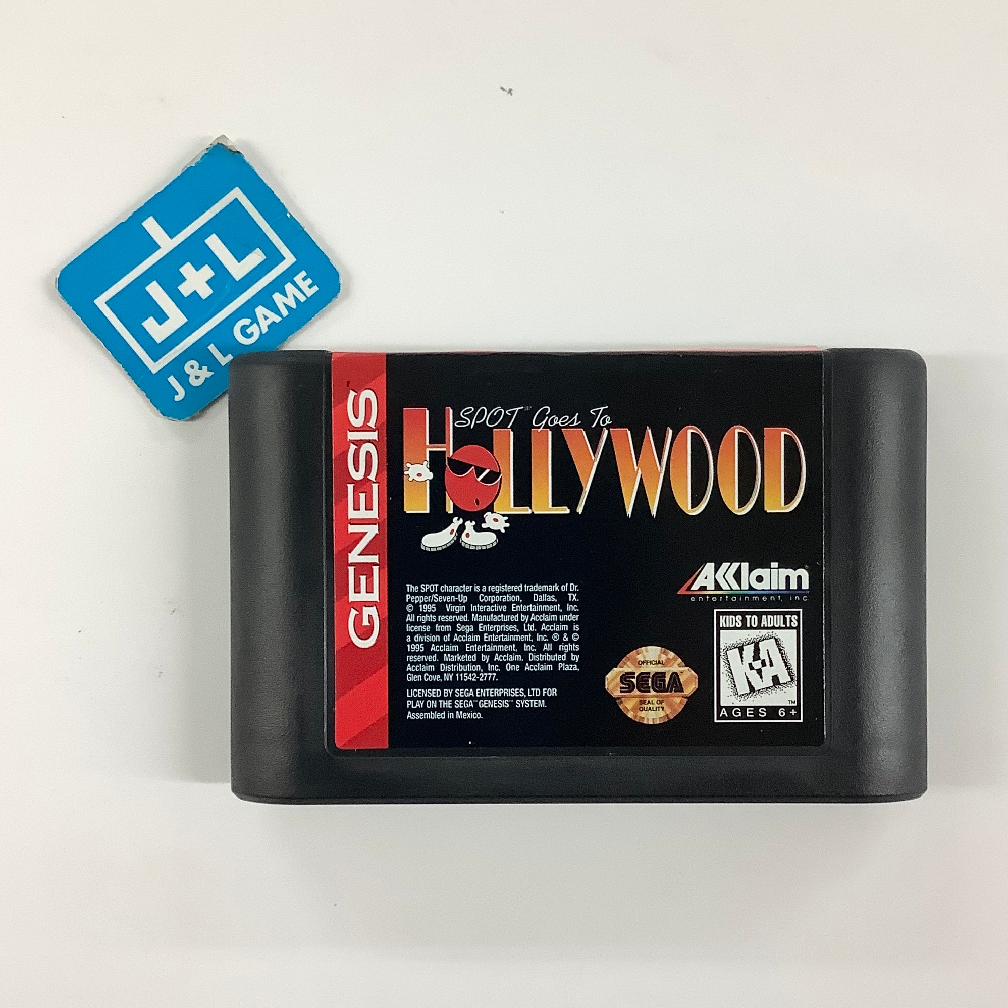 Spot Goes To Hollywood - (SG) SEGA Genesis [Pre-Owned] SEGA