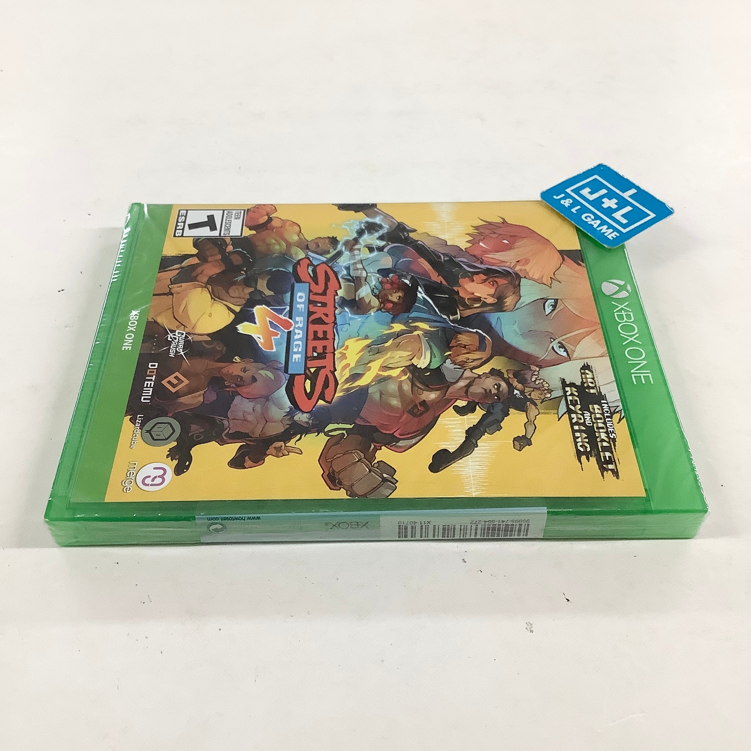Streets of Rage 4 (With Artbook and Keyring) - (XB1) Xbox One Video Games Merge Games