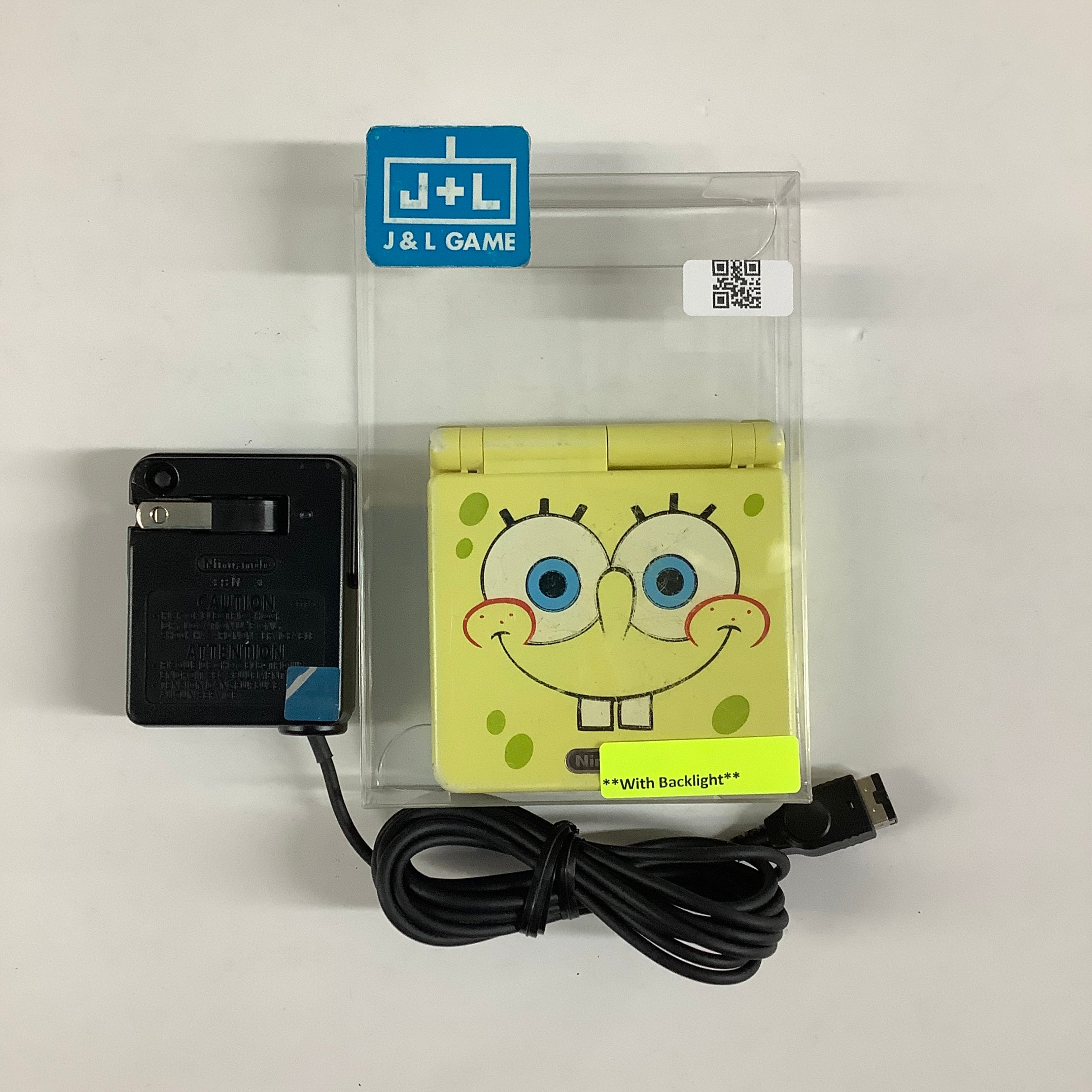 Nintendo Game Boy Advance SP Console AGS - 101 (SpongeBob SquarePants) - (GBA) Game Boy Advance SP [Pre-Owned]
