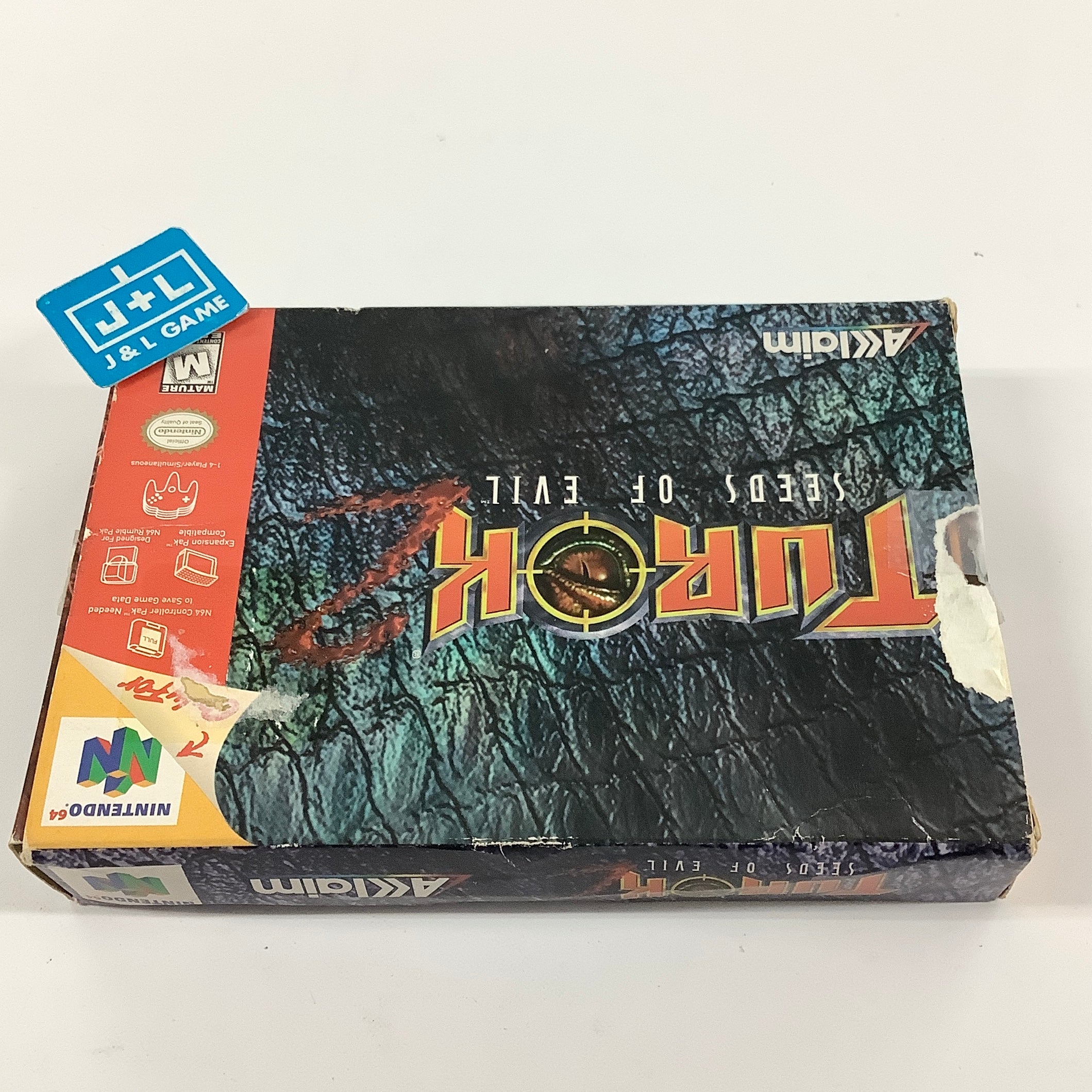 Turok 2: Seeds of Evil - (N64) Nintendo 64 [Pre-Owned] Video Games Acclaim
