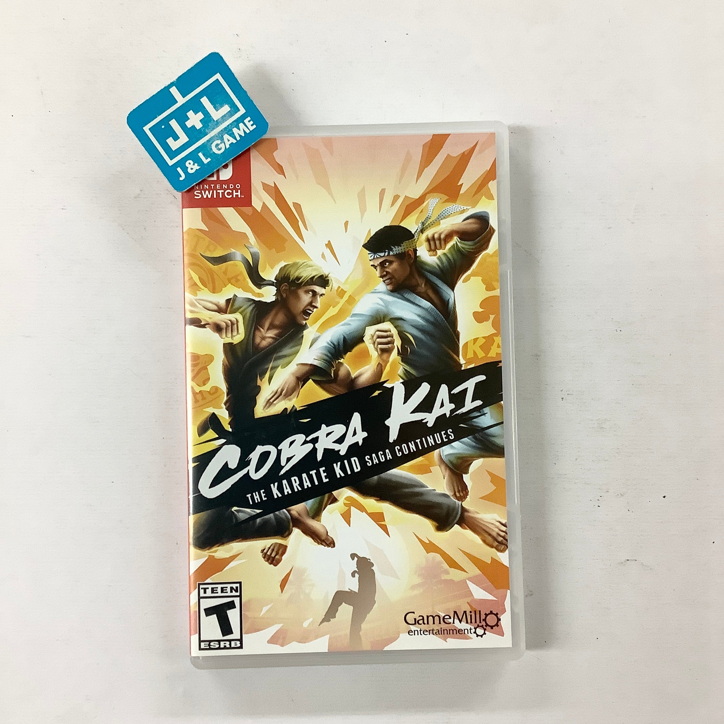 Cobra Kai: The Karate Kid Saga Continues - (NSW) Nintendo Switch [Pre-Owned] Video Games GameMill Entertainment   