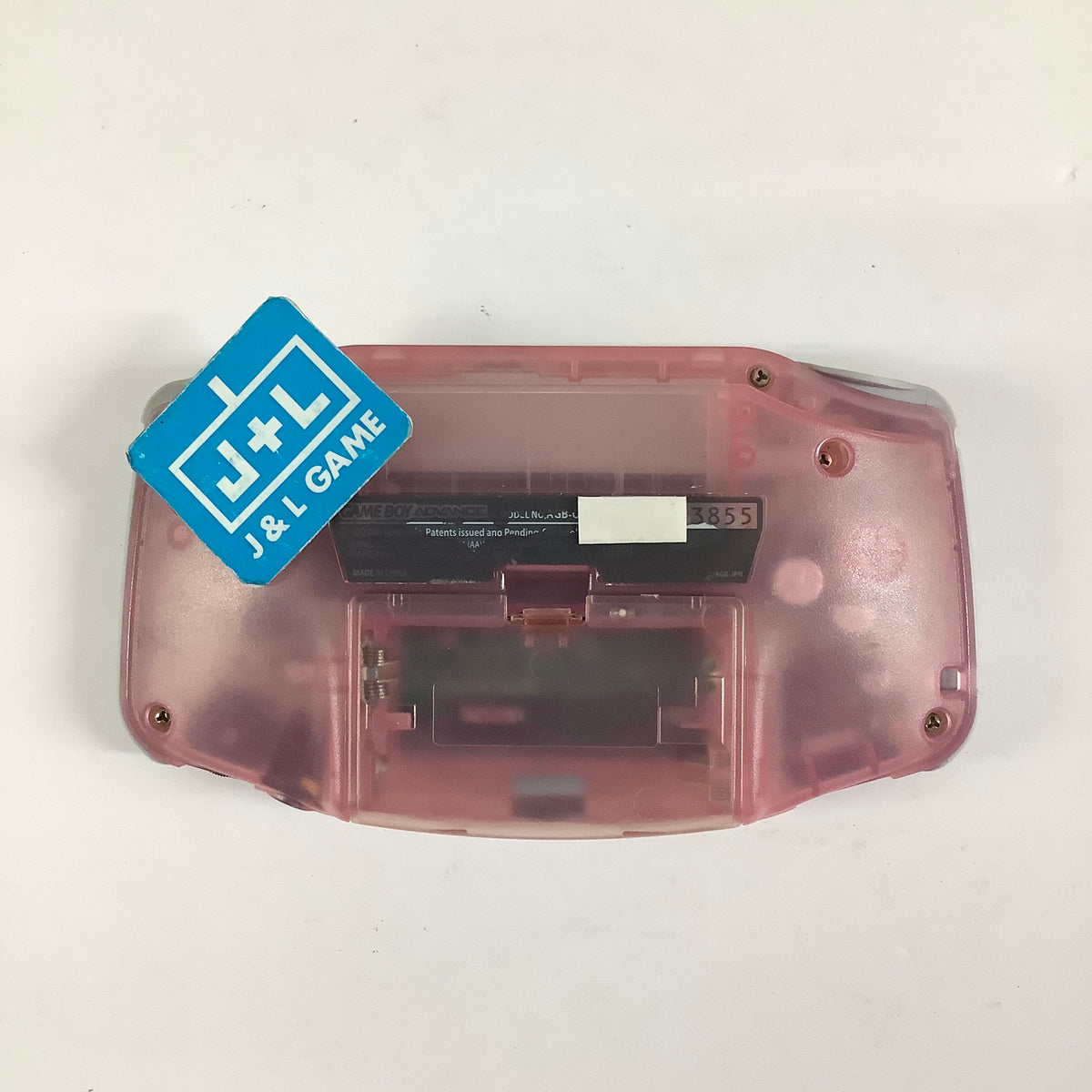Nintendo Game Boy Advance Console (Clear Pink With Backlight) - (GBA) Game Boy Advance  [Pre-Owned] (Japanese Import)