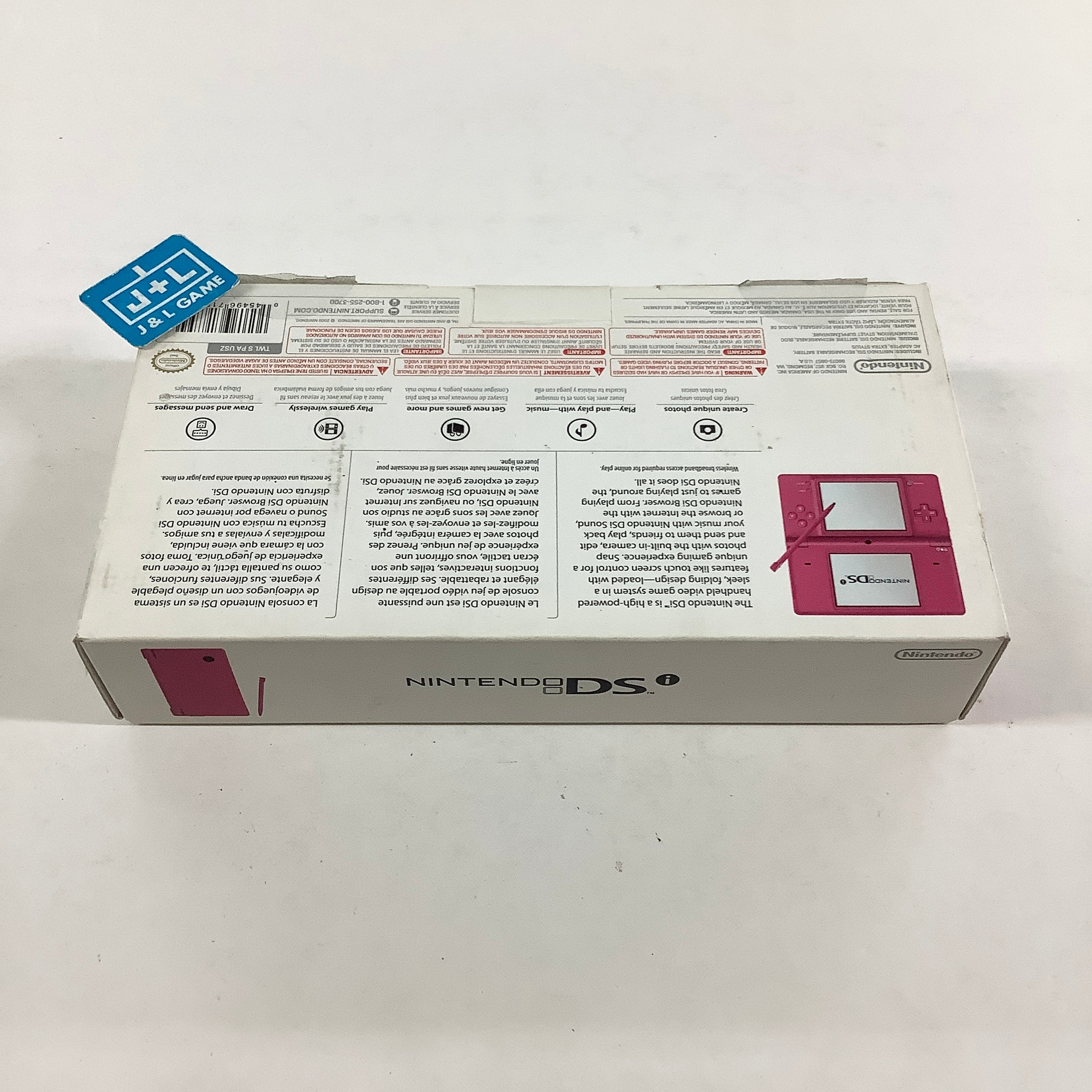 Nintendo DSi Console (Pink) - (NDS) Nintendo DS (Pre-Owned) Consoles Nintendo