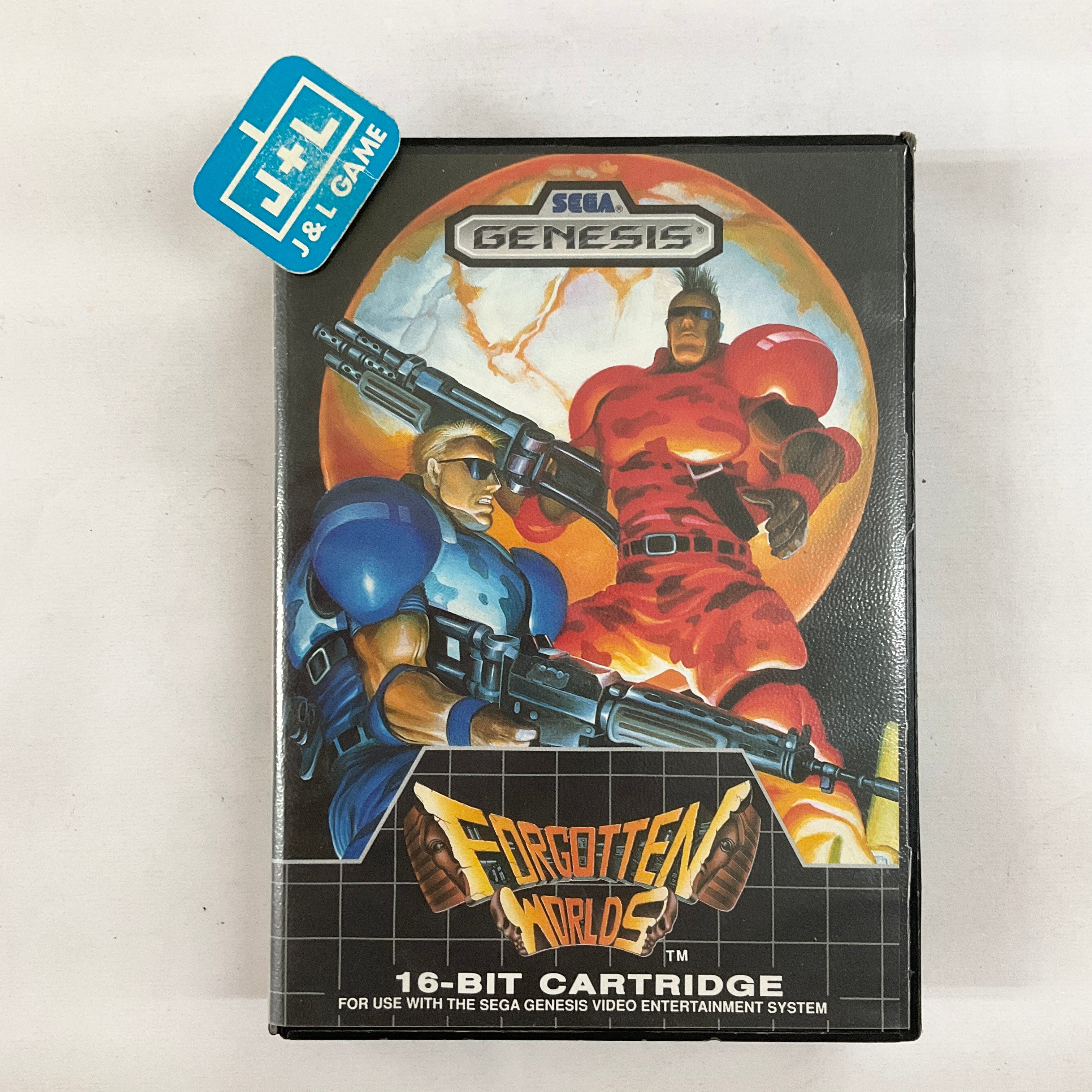 Forgotten Worlds - (SG) Sega Genesis [Pre-Owned] Video Games Sega   