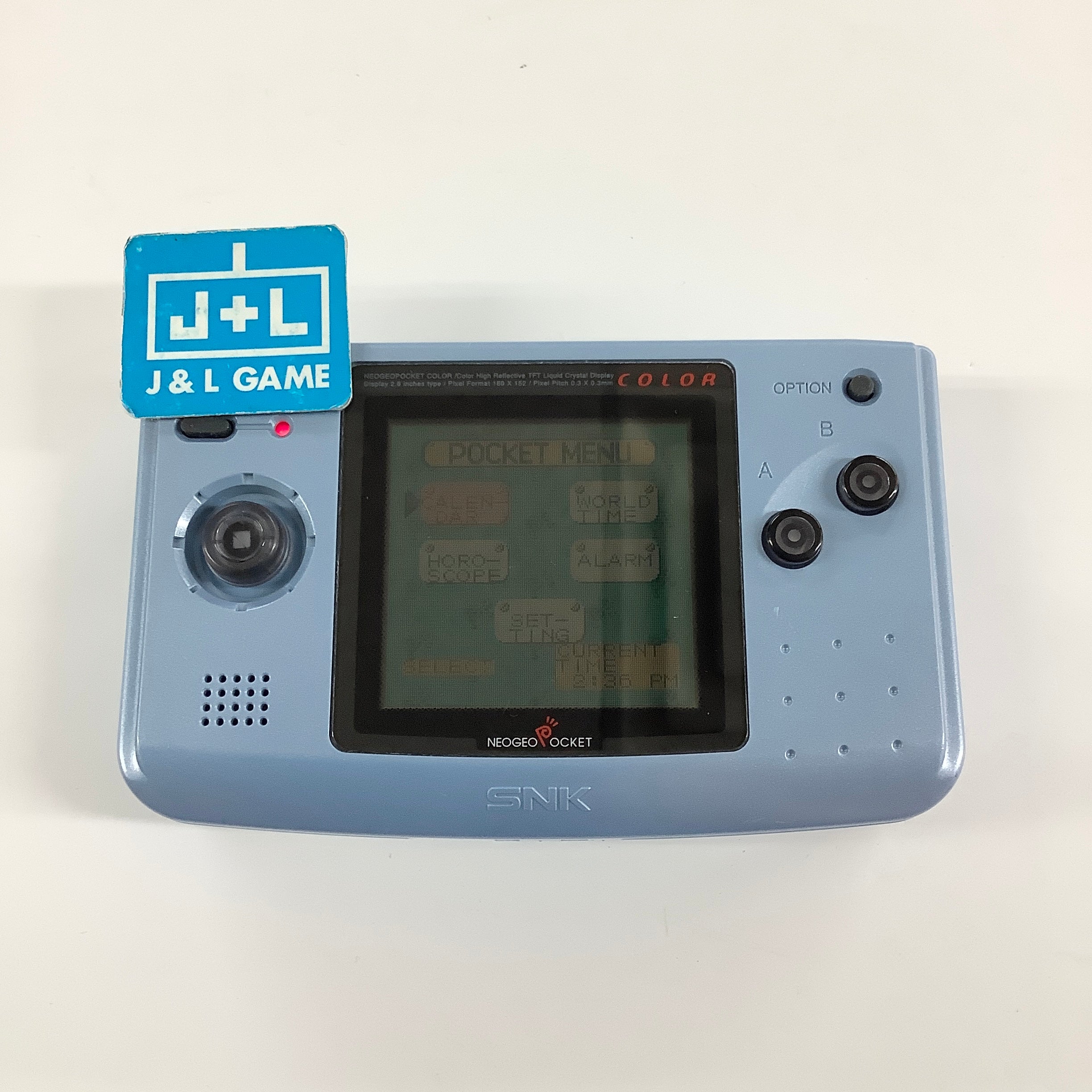 Neo-Geo Pocket Color Console (Platinum Blue) - SNK NeoGeo Pocket Color [Pre-Owned] Consoles SNK