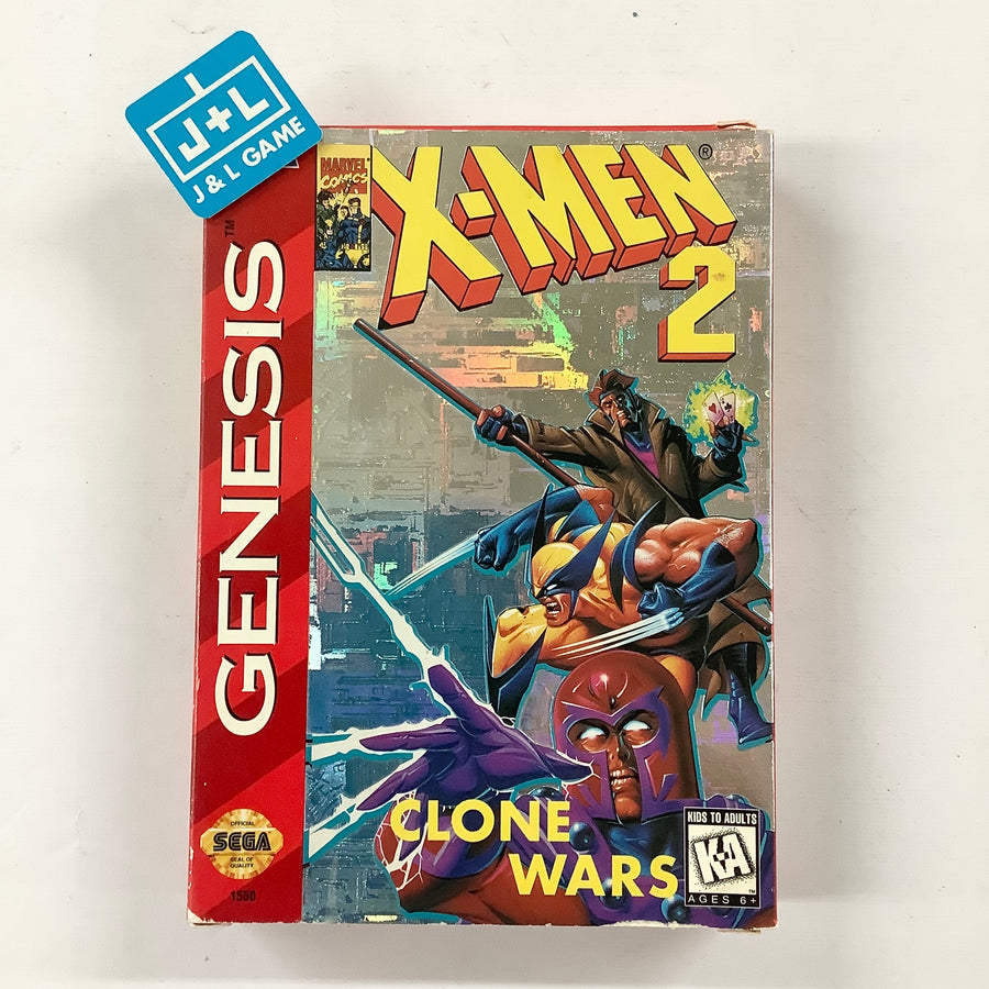 X-Men 2: Clone Wars - (SG) SEGA Genesis [Pre-Owned] Video Games Sega   