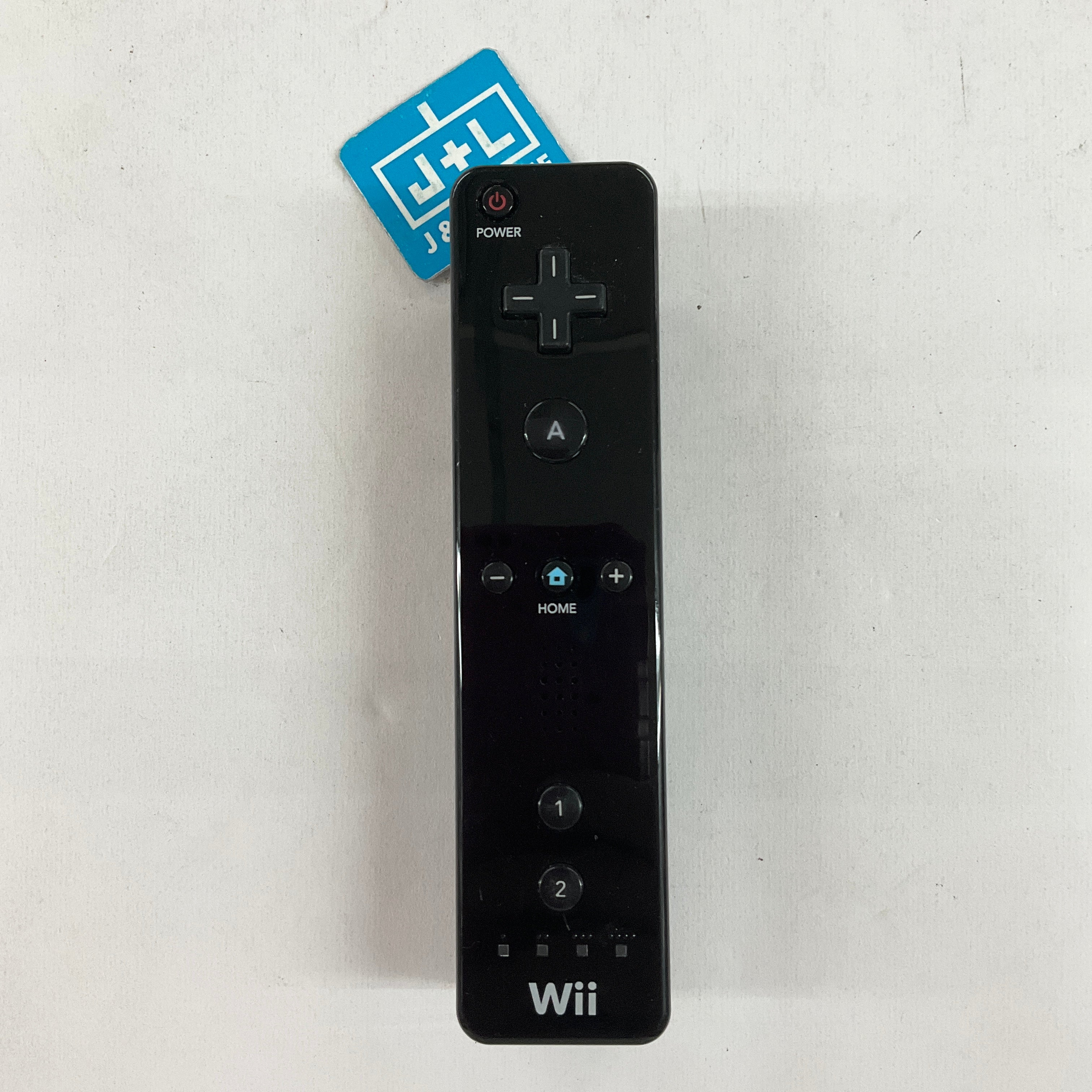 Nintendo Wii Remote Controller (Black) - Nintendo Wii [Pre-Owned] Accessories Nintendo