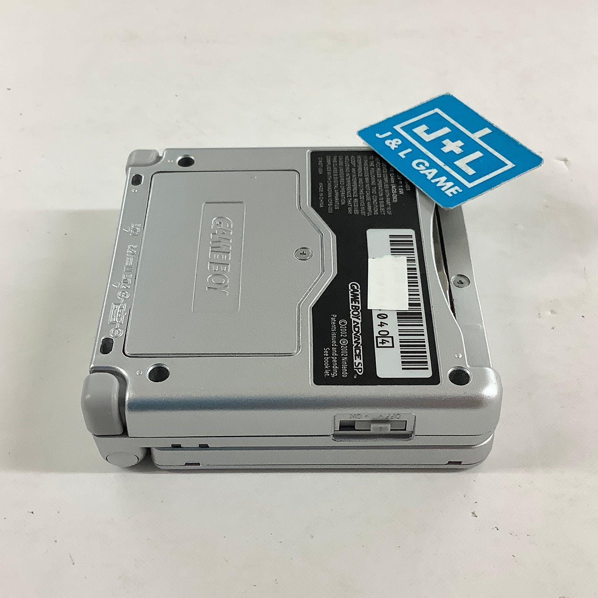 Nintendo Game Boy Advance SP Console AGS-001 (Silver) - (GBA) Game Boy Advance SP [Pre-Owned] Consoles Nintendo