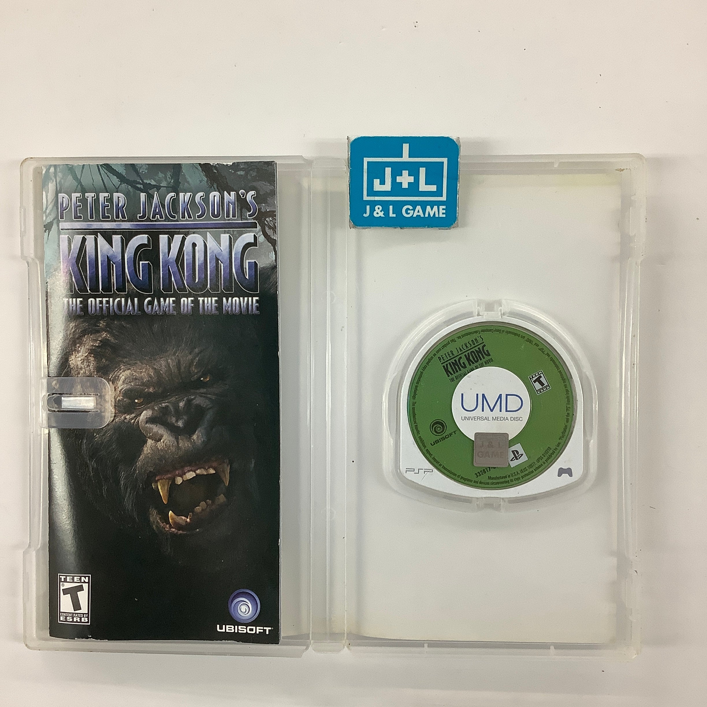 Peter Jackson's King Kong: The Official Game of the Movie- Sony PSP [Pre-Owned] Video Games Ubisoft