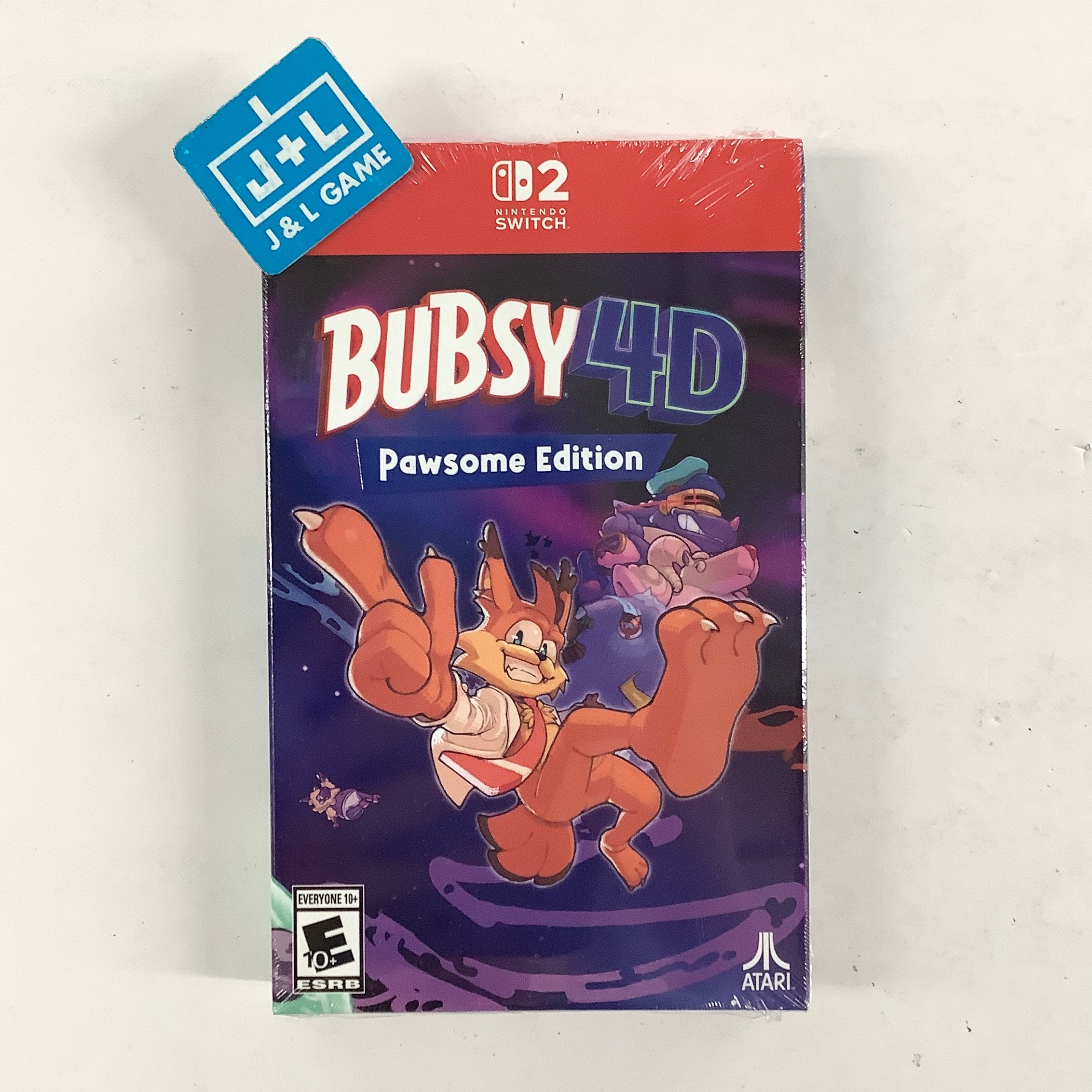 Bubsy 4D - Pawsome Edition - (NS2) Nintendo Switch 2