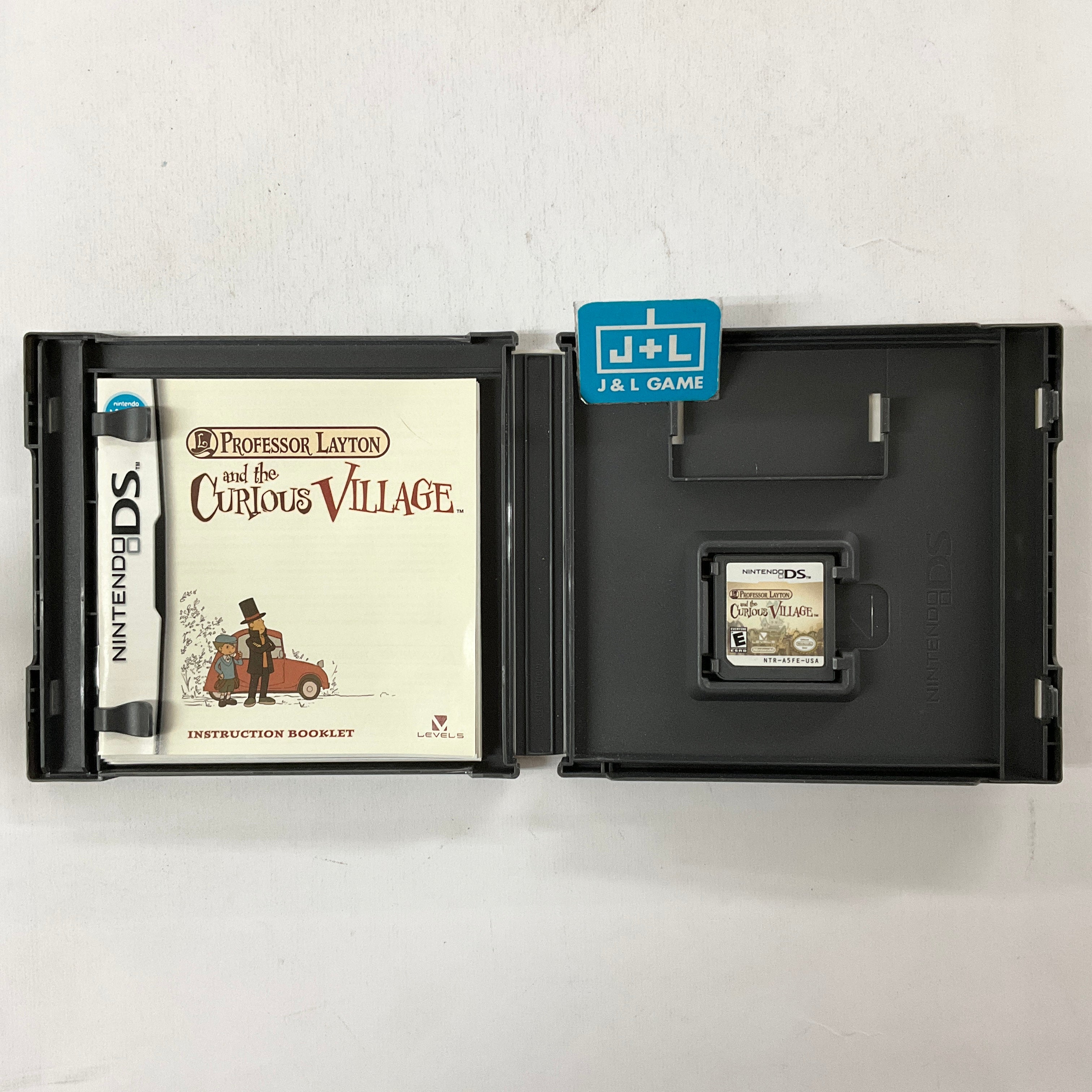 Professor Layton and the Curious Village - (NDS) Nintendo DS [Pre-Owned] Video Games Level 5   