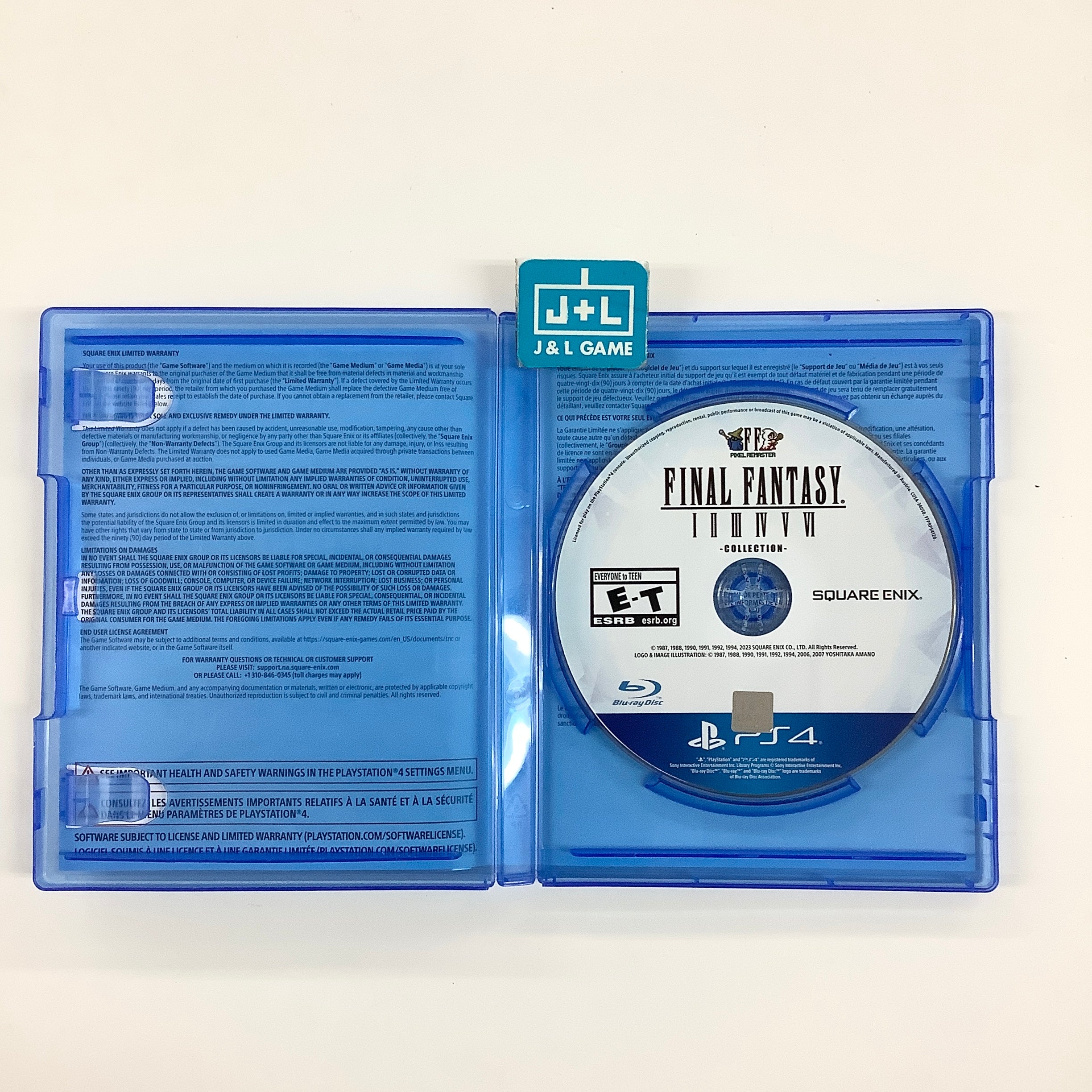 Final Fantasy I-VI Collection (Anniversary Edition) - (PS4) PlayStation 4 [Pre-Owned] Video Games Square Enix