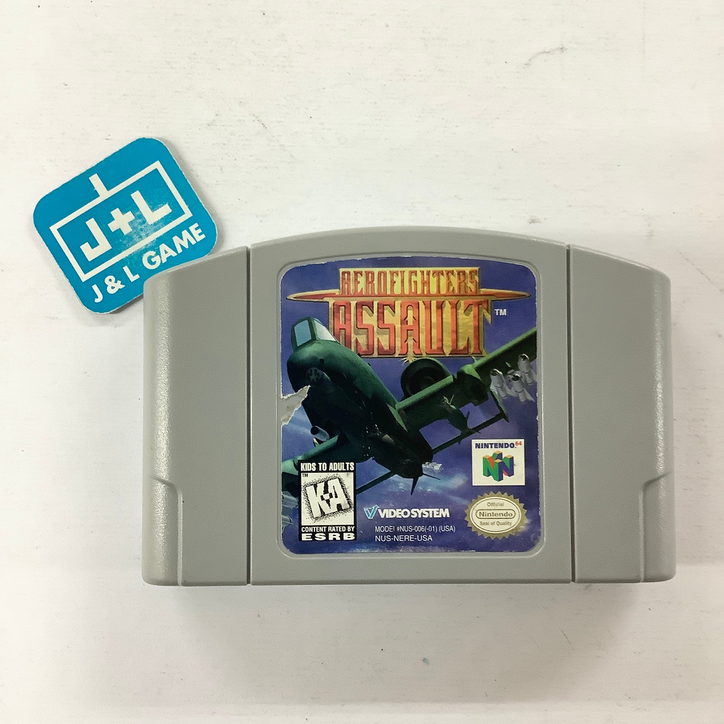 Aero Fighters Assault - (N64) Nintendo 64 [Pre-Owned] Video Games Vic Tokai   