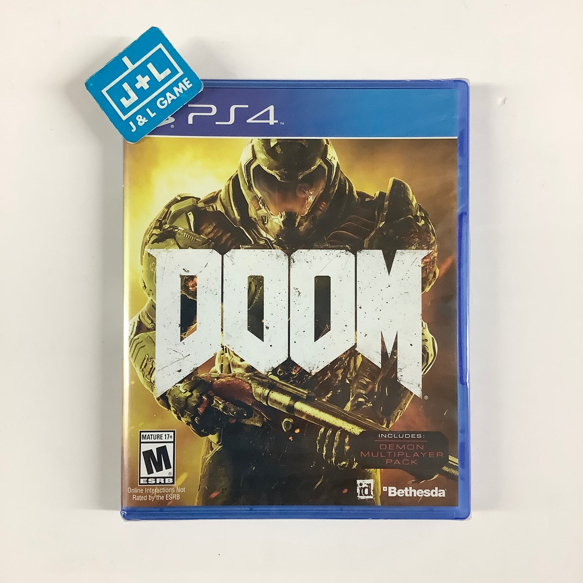Doom - (PS4) PlayStation 4 Video Games Bethesda