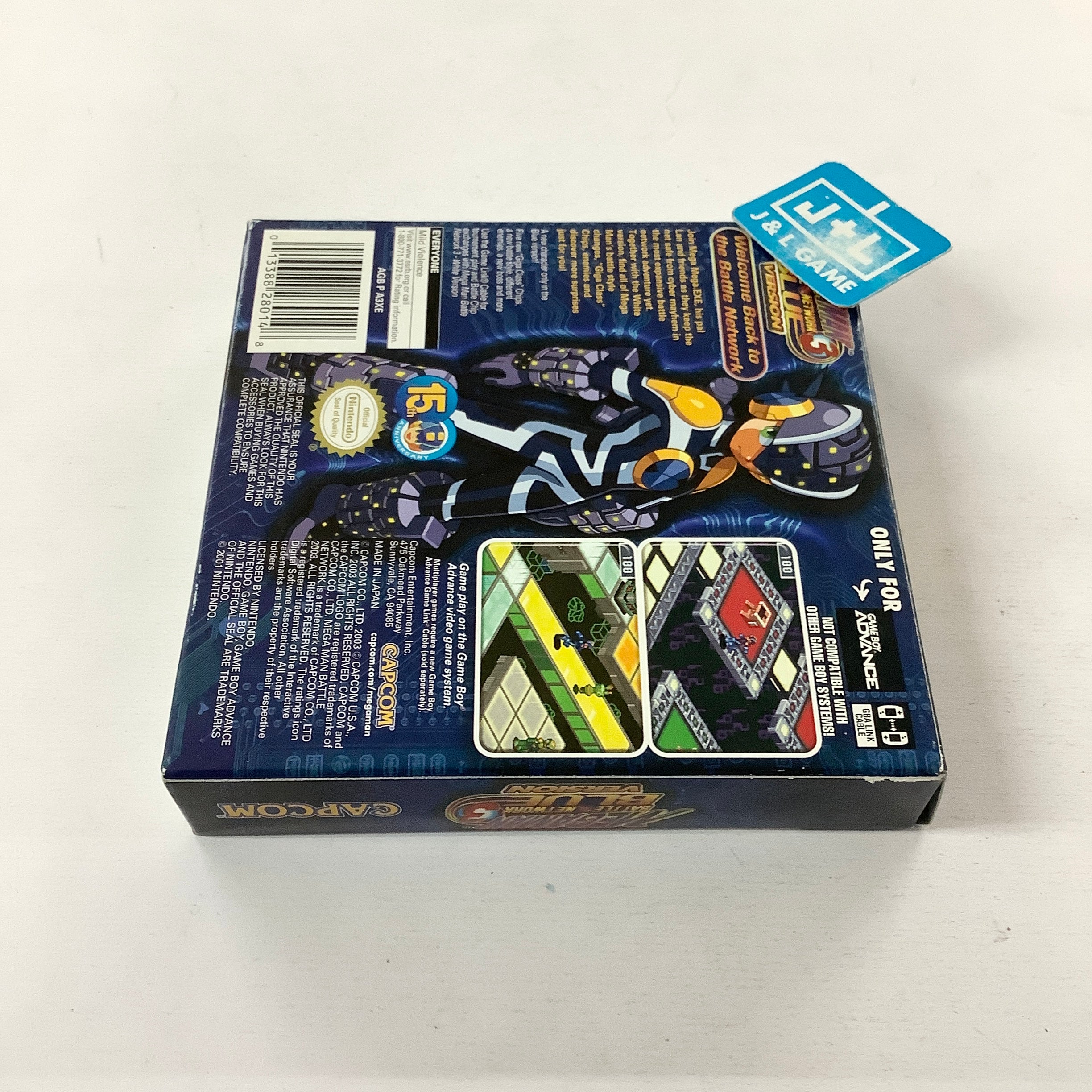 Mega Man Battle Network 3: Blue Version - (GBA) Game Boy Advance [Pre-Owned] Video Games Capcom   