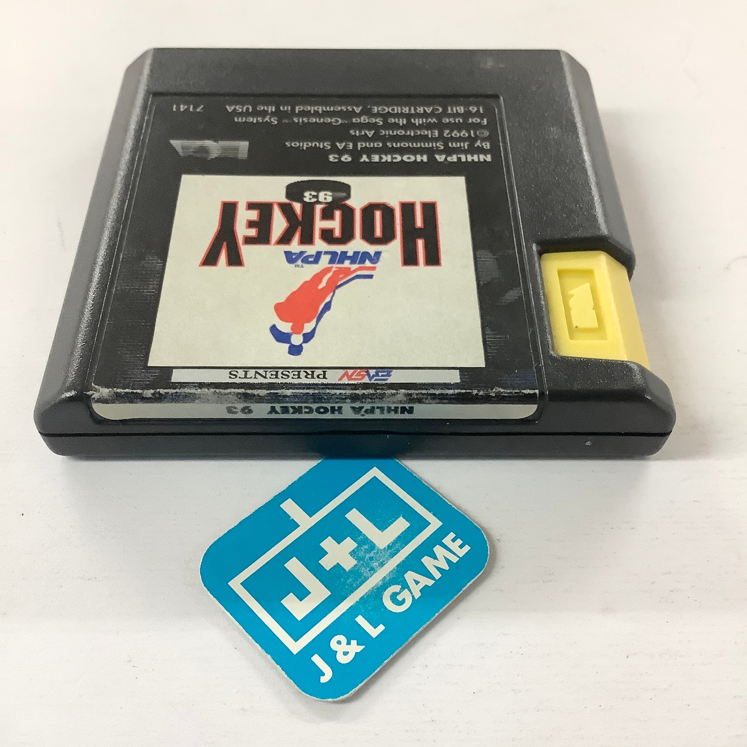 NHLPA Hockey 93 - (SG) SEGA Genesis [Pre-Owned] Video Games EA Sports   