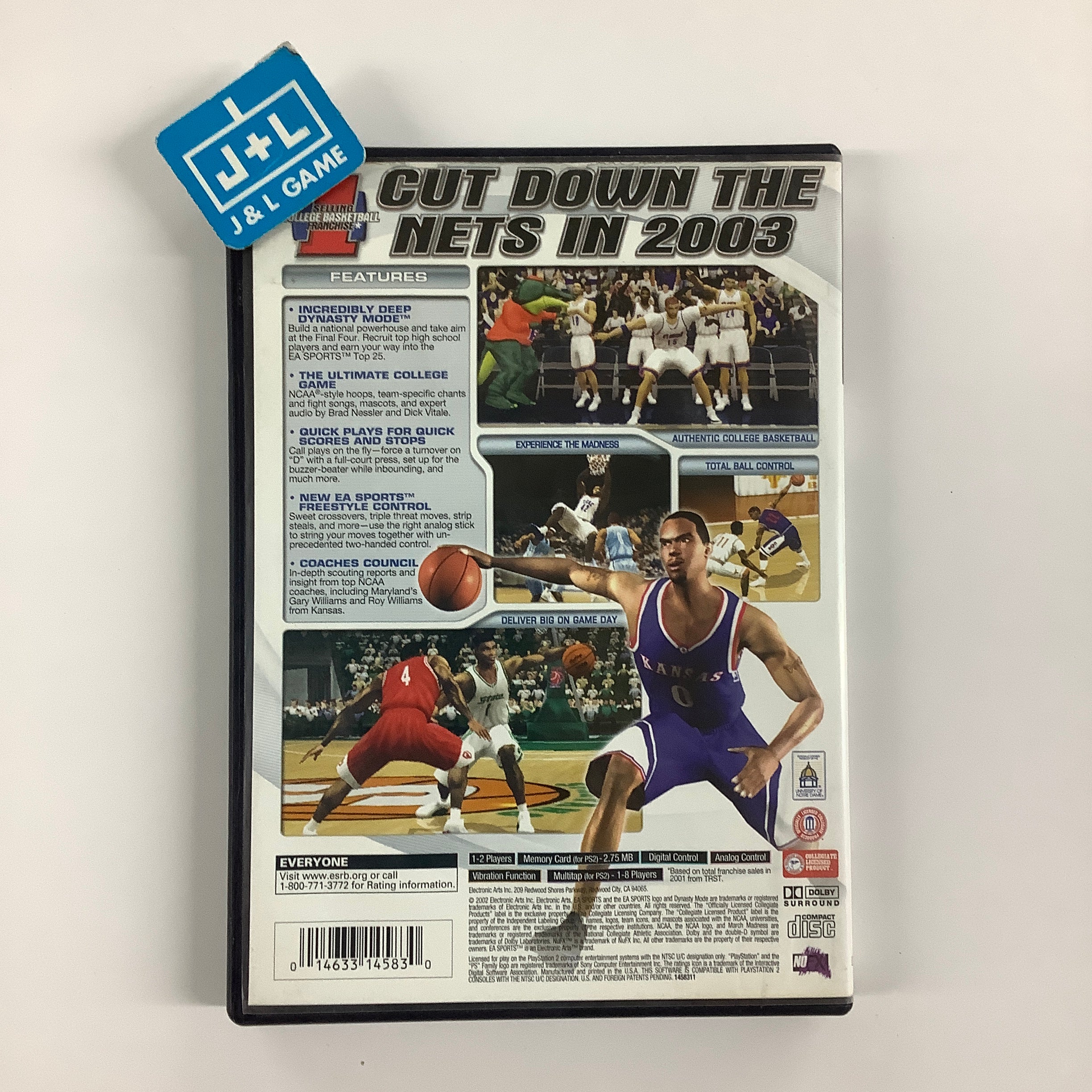 NCAA March Madness 2003 - (PS2) PlayStation 2 [Pre-Owned] Video Games EA Sports