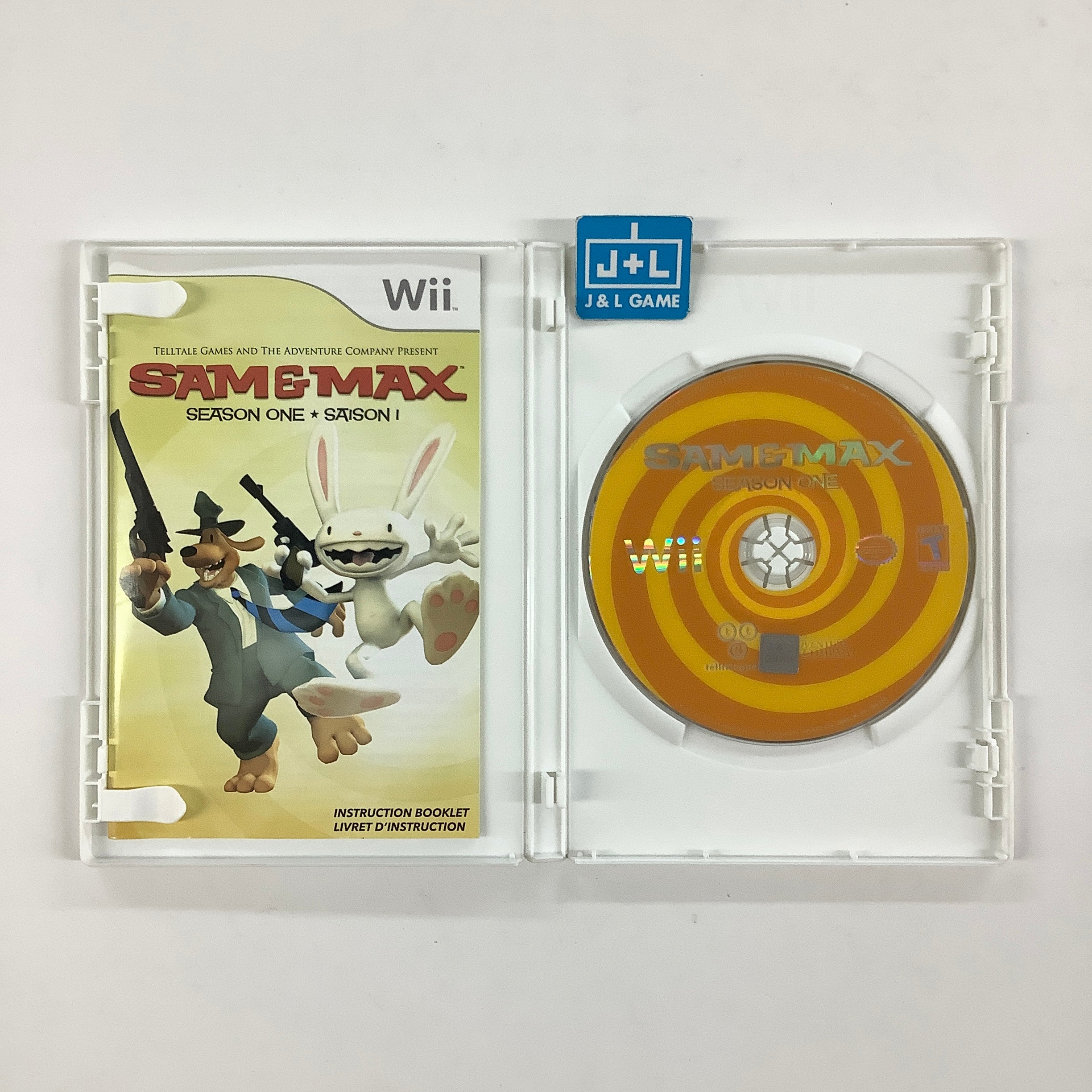 Sam & Max: Season One - Nintendo Wii [Pre-Owned] Video Games Telltale Games