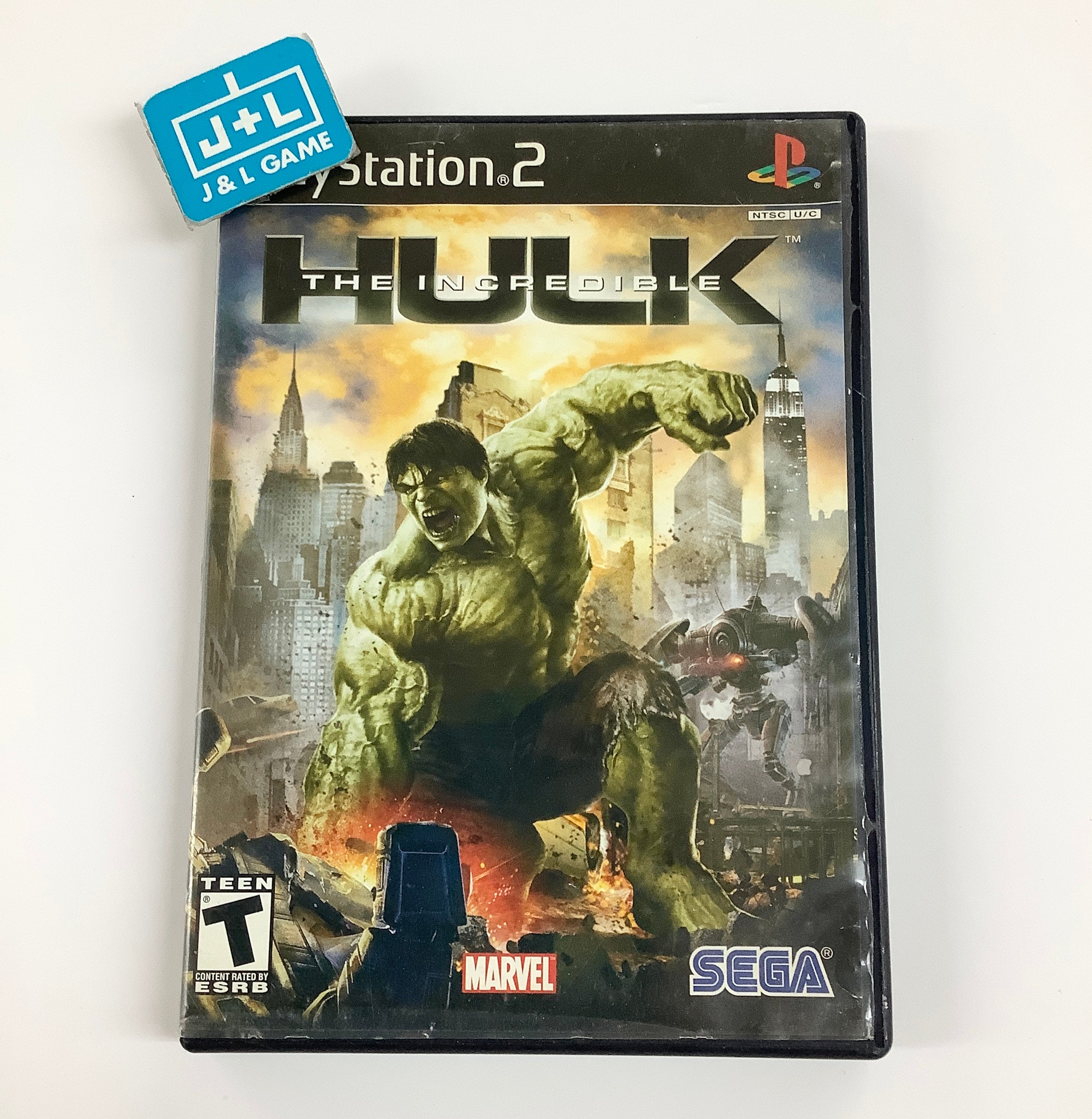 The Incredible Hulk - (PS2) PlayStation 2 [Pre-Owned] Video Games Sega