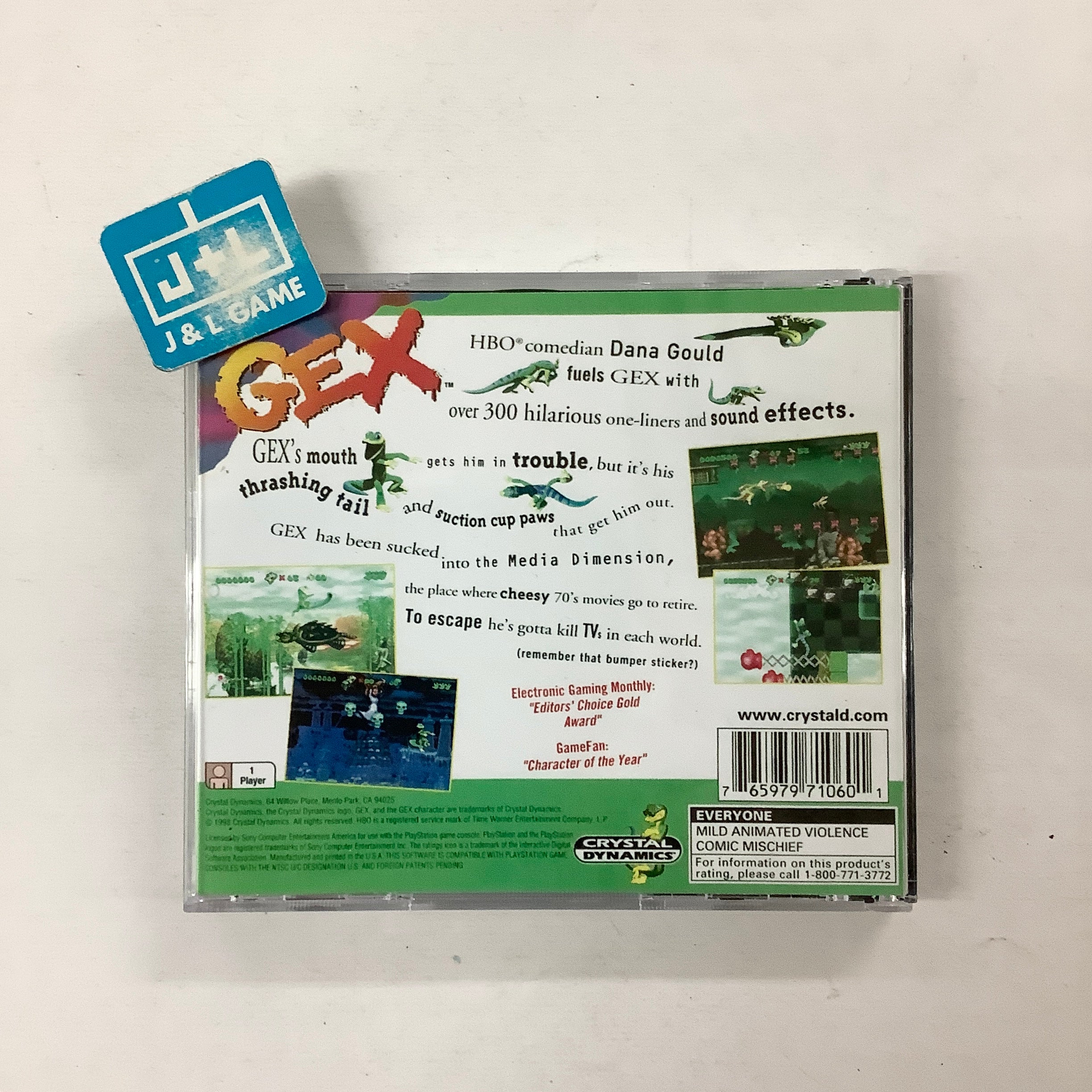 Gex - (PS1) Playstation 1 [Pre-Owned] | J&L Game