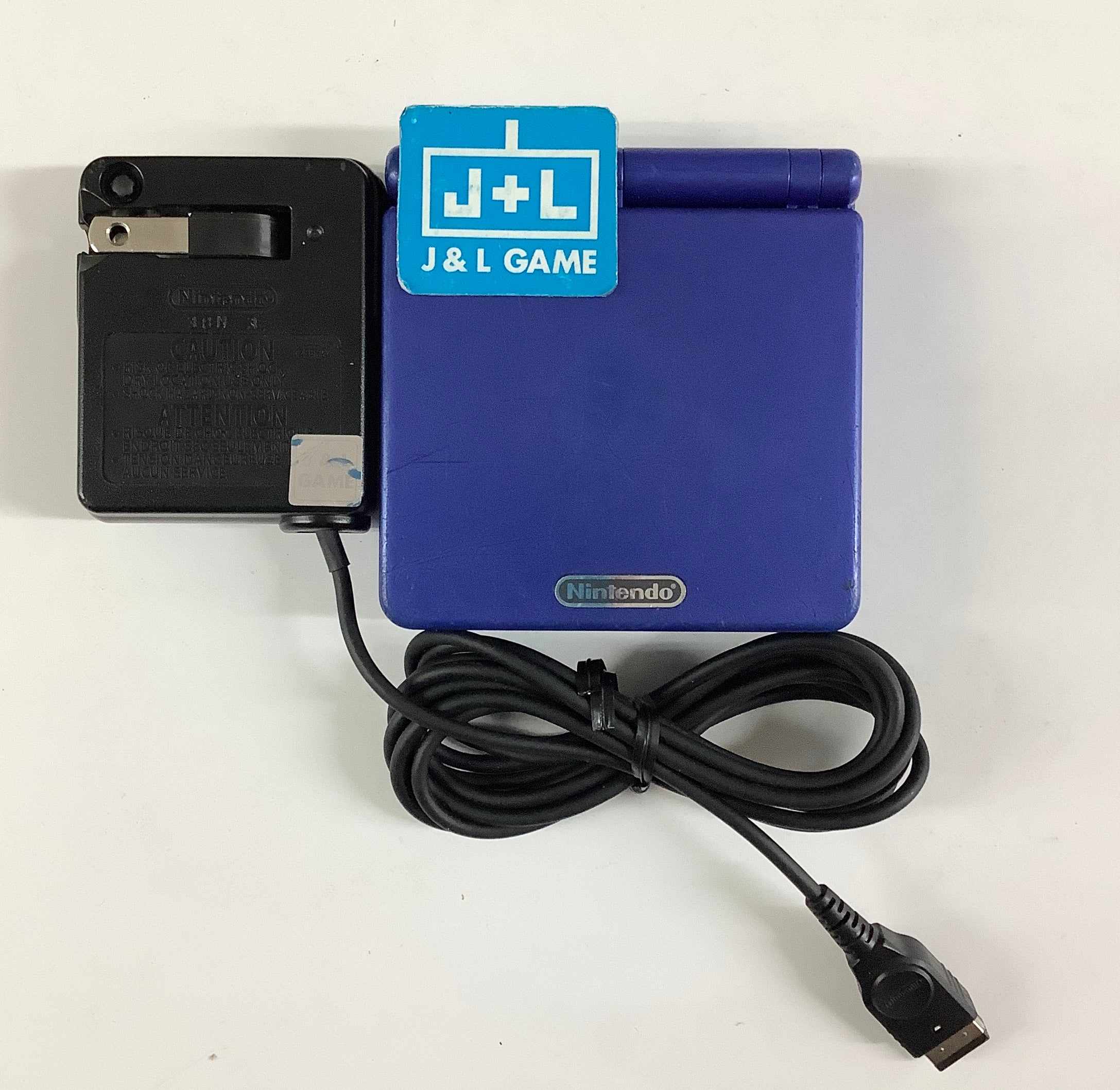 Nintendo Game Boy Advance SP Console AGS-001 (Cobalt Blue) - (GBA) Game Boy Advance SP [Pre-Owned]