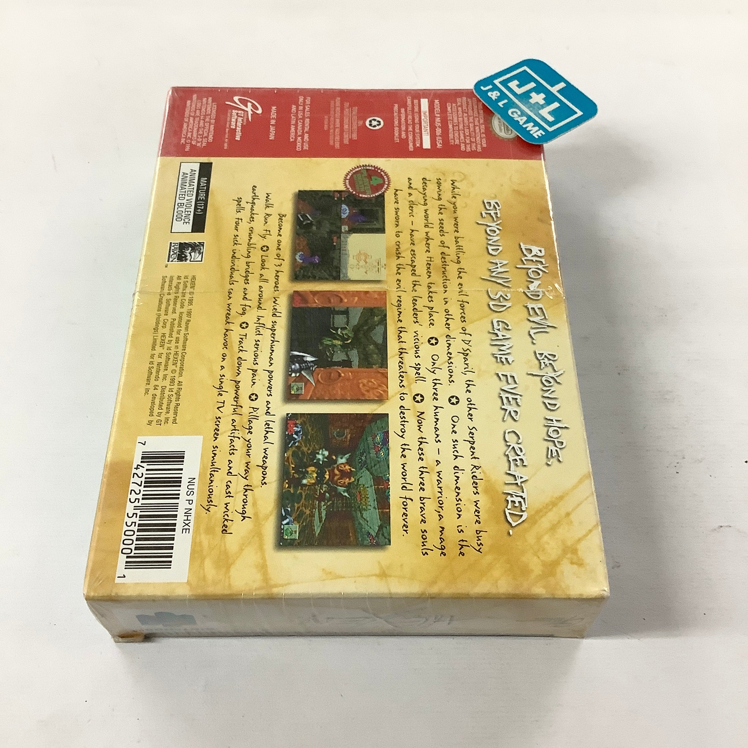 Hexen - (N64) Nintendo 64 | J&L Game