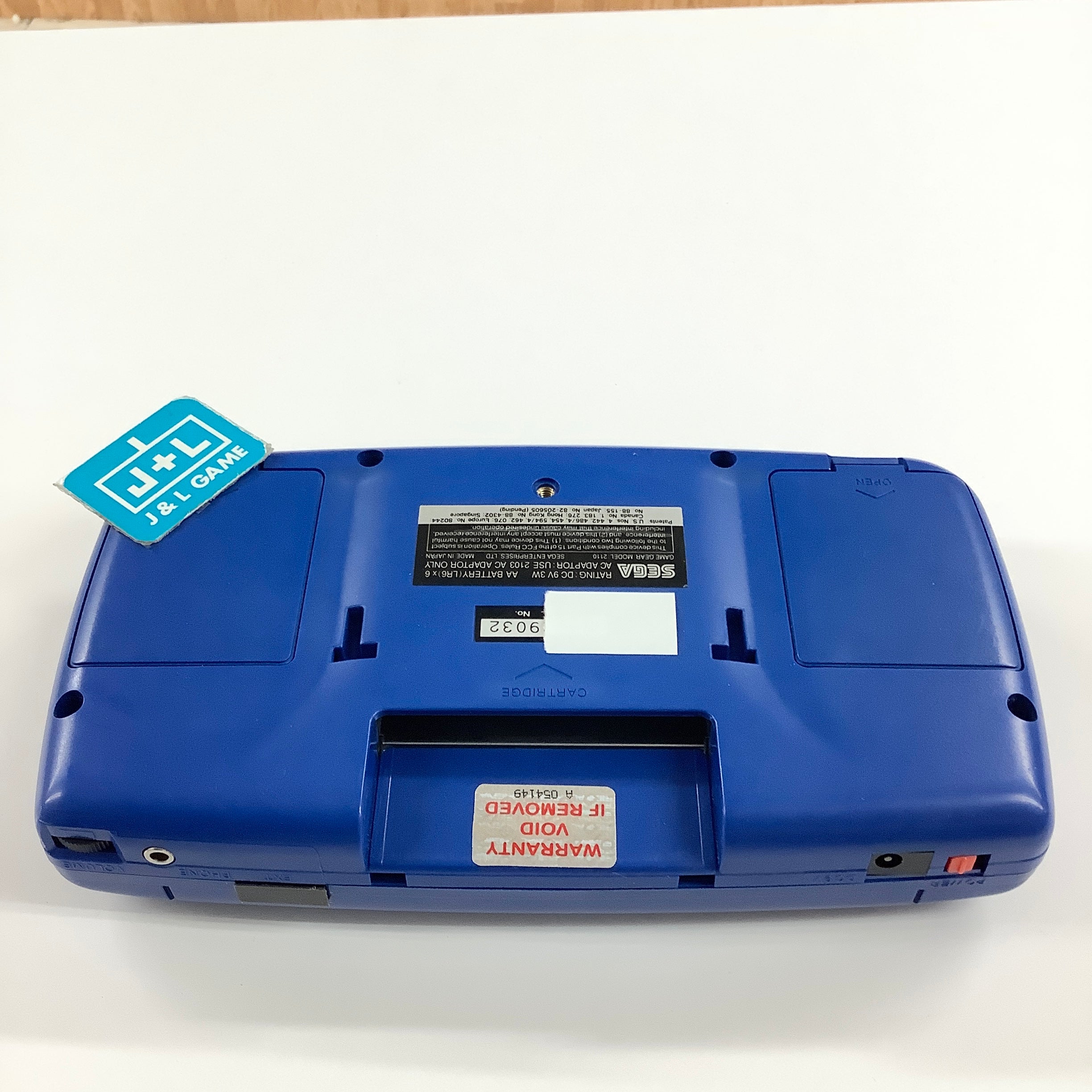 Sega Game Gear Portable Video Game System (Blue) - SEGA GameGear [Pre-Owned] Consoles SEGA