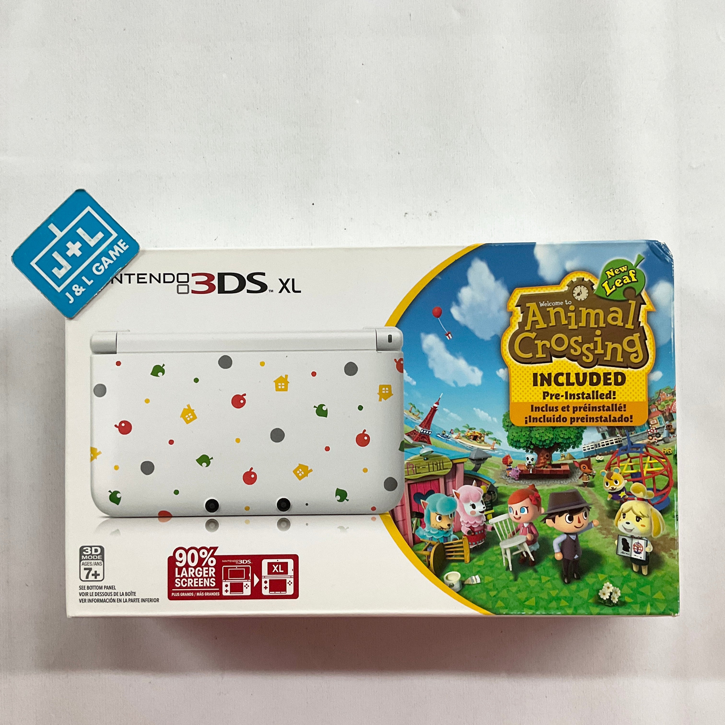 Nintendo 3DS XL Console (Animal Crossing Game Pre-Installed) - Nintendo 3DS Consoles Nintendo