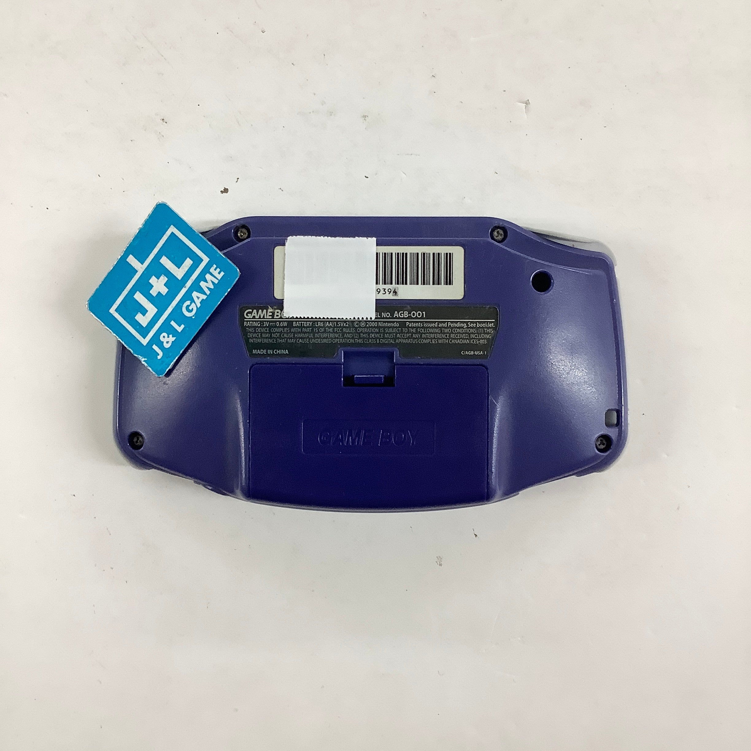 Nintendo Game Boy Advance Console (Indigo) - (GBA) Game Boy Advance [Pre-Owned] Consoles Nintendo
