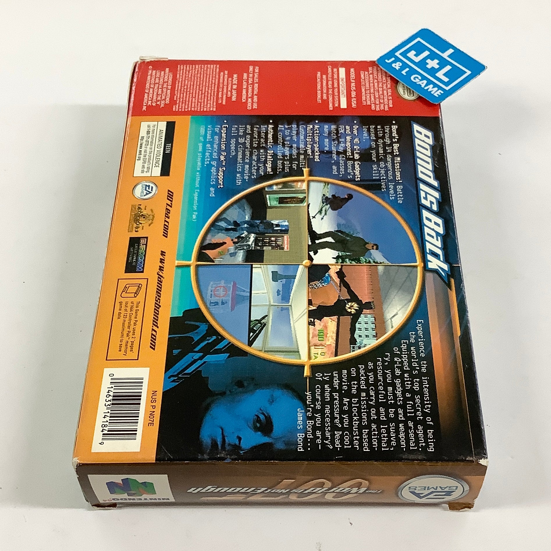 007: The World Is Not Enough - (N64) Nintendo 64 [Pre-Owned]