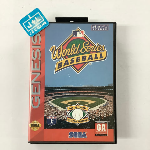 World Series Baseball - (SG) SEGA Genesis [Pre-Owned] Video Games Sega   