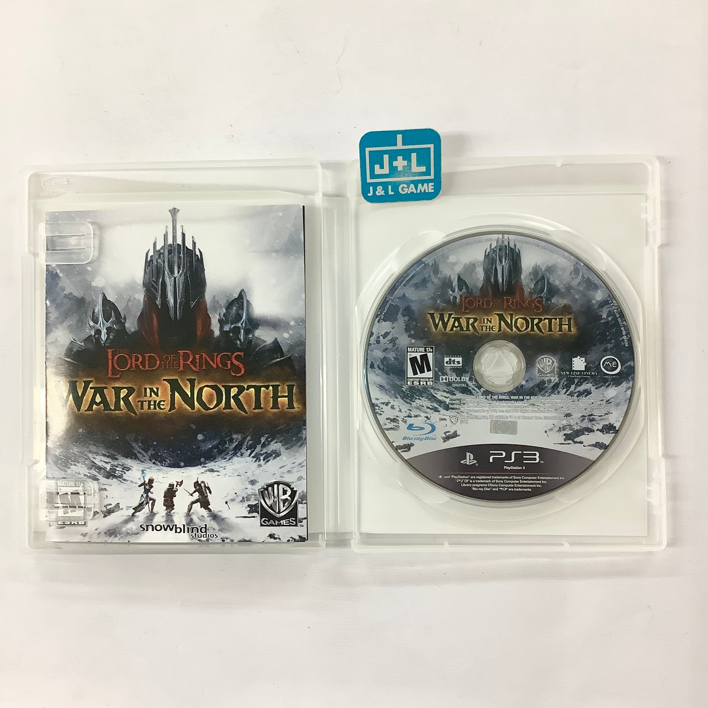The Lord of the Rings: War in the North - (PS3) PlayStation 3 [Pre-Owned] Video Games Warner Bros. Interactive Entertainment   