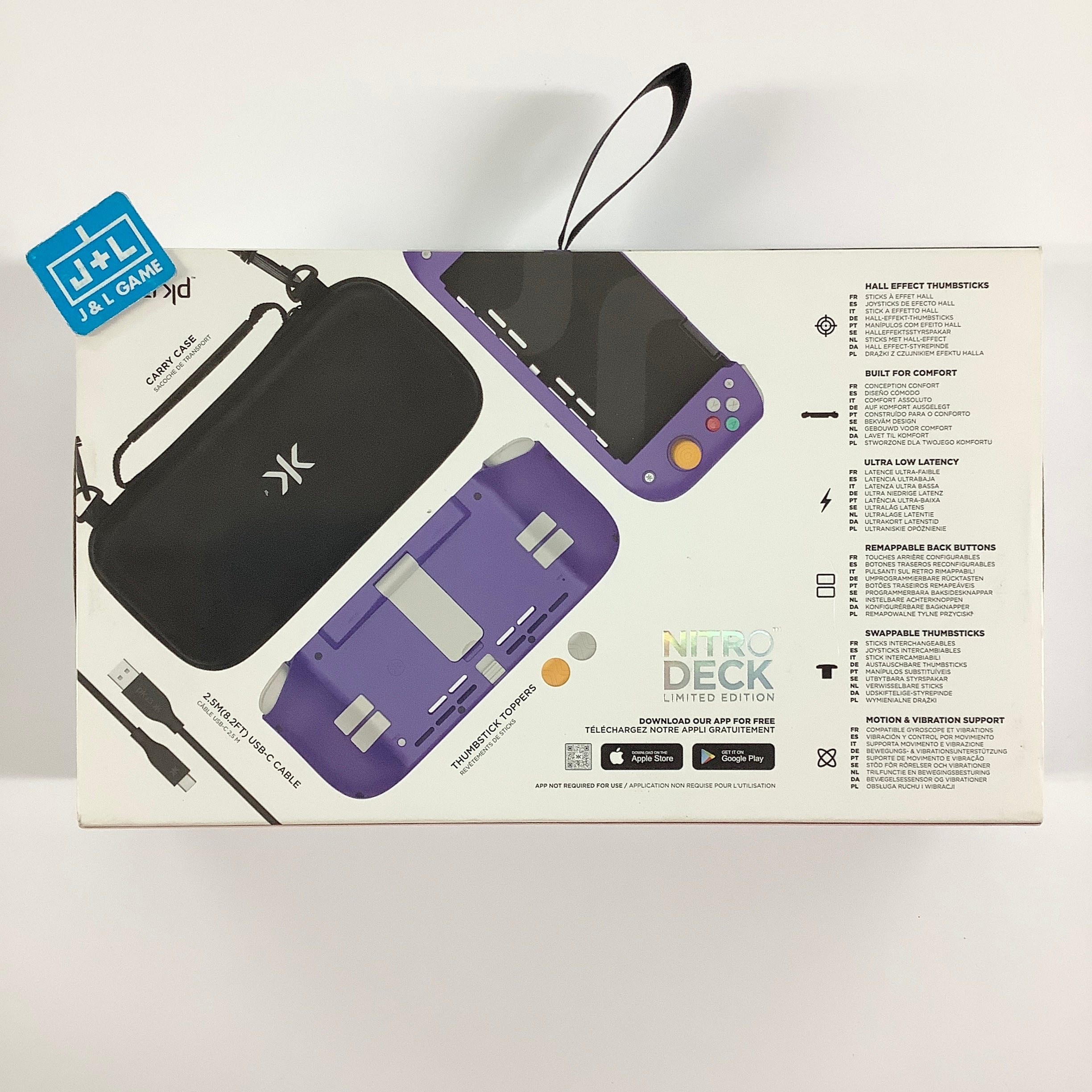 CRKD Nitro Deck Limited Edition with Carry Case - (NSW) Nintendo Switch [Pre-Owned]