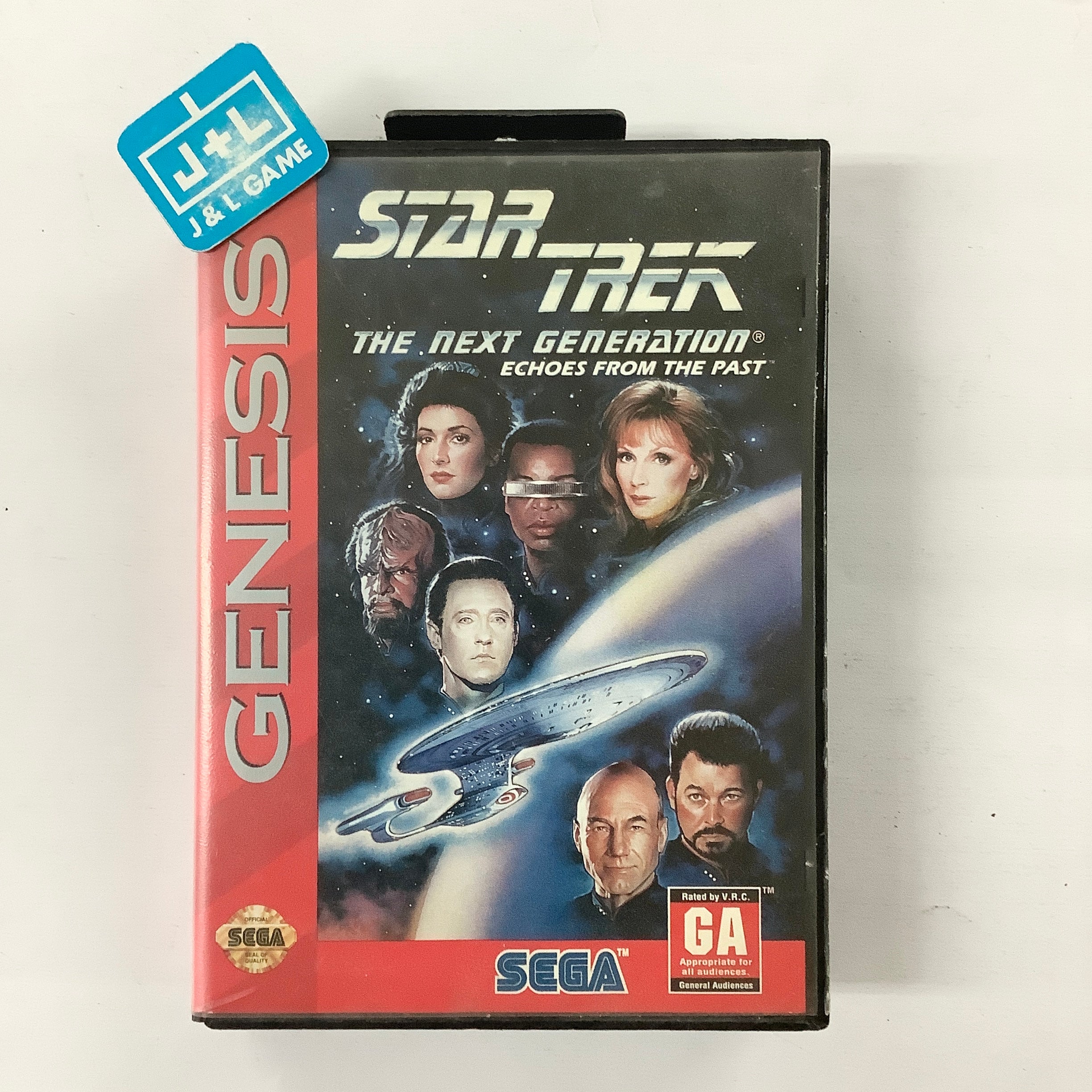 Star Trek: The Next Generation: Echoes From the Past - (SG) SEGA Genesis [Pre-Owned] Video Games Sega   