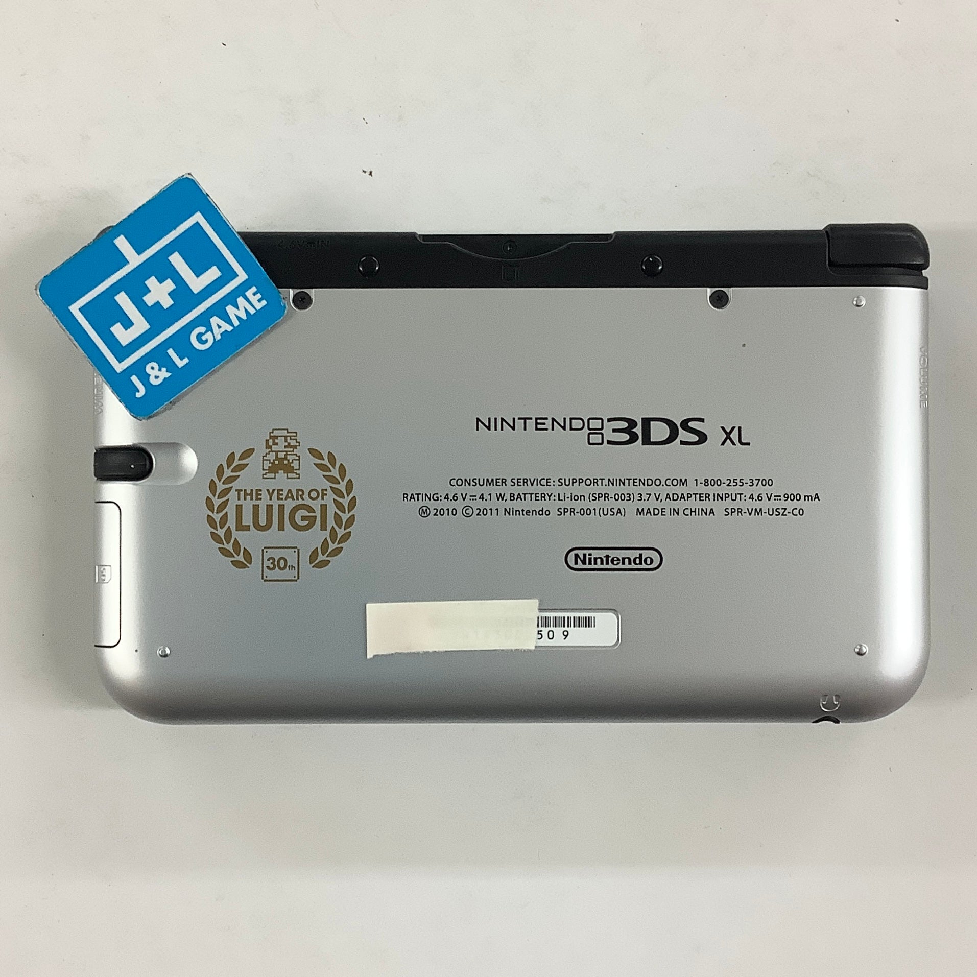 Nintendo 3DS XL ConsoleL (Silver Mario & Luigi) - Nintendo 3DS [Pre-Owned] Consoles Nintendo