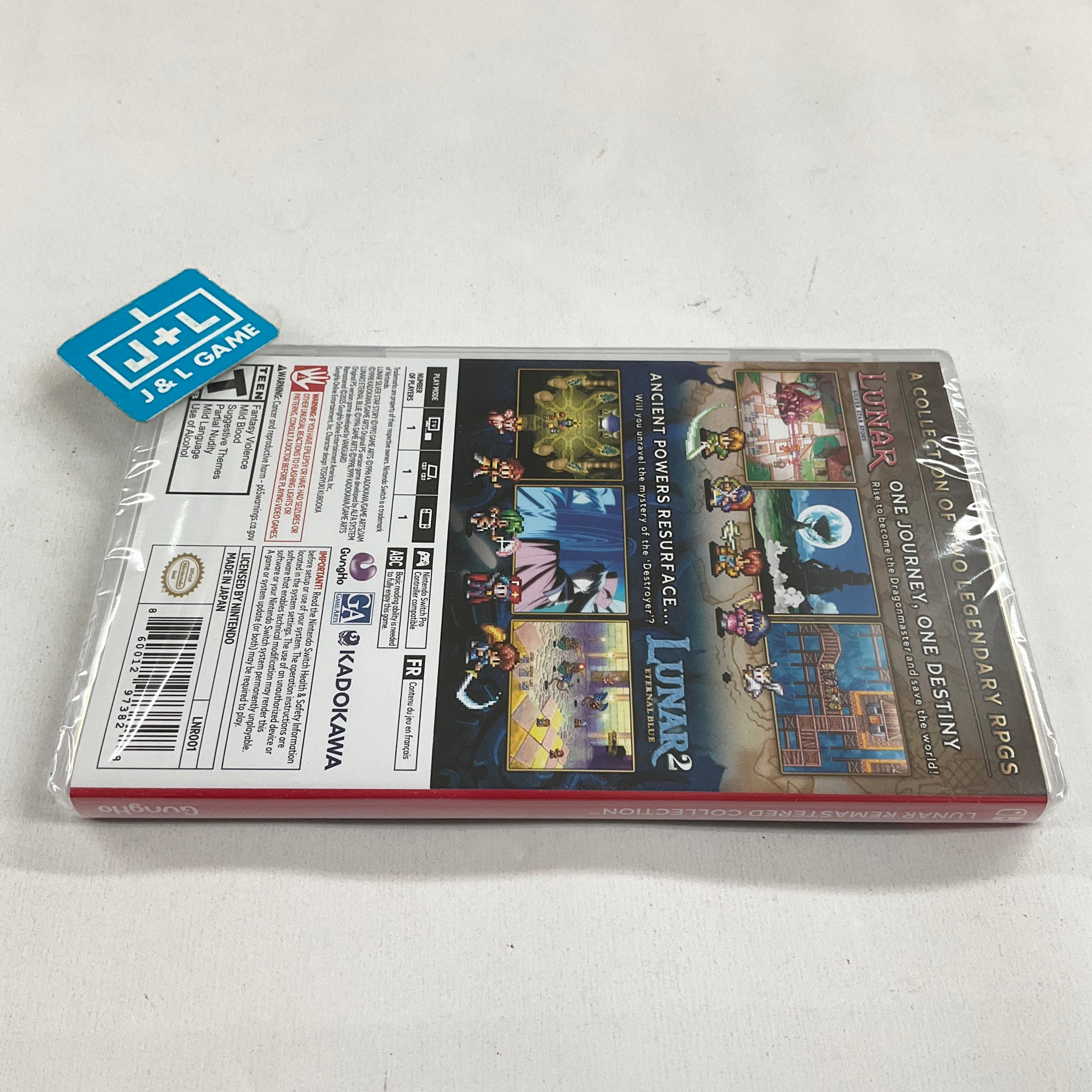 LUNAR Remastered Collection - (NSW) Nintendo Switch Video Games GungHo Online Entertainment, Inc.