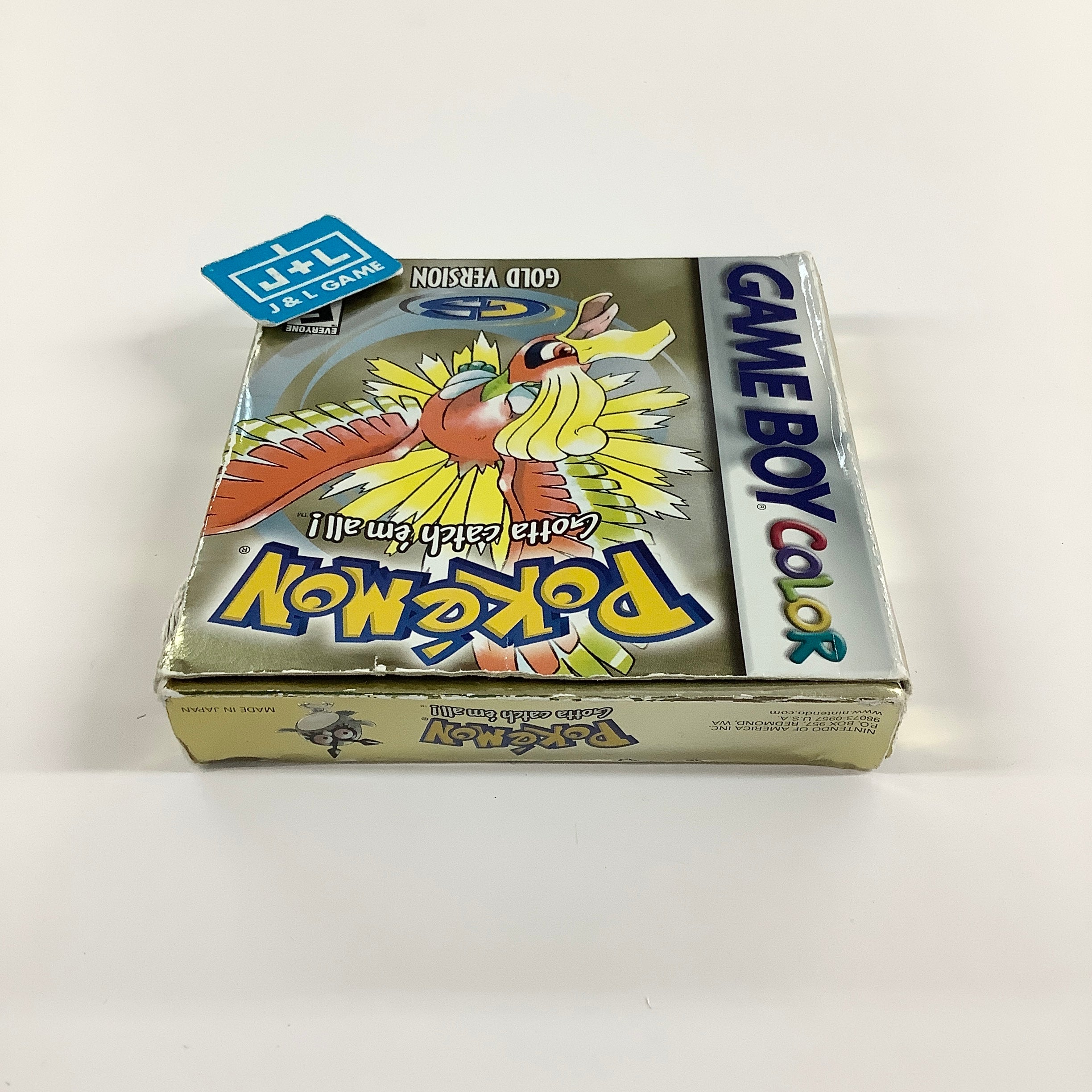 Pokemon Gold Version - (GBC) Game Boy Color [Pre-Owned]