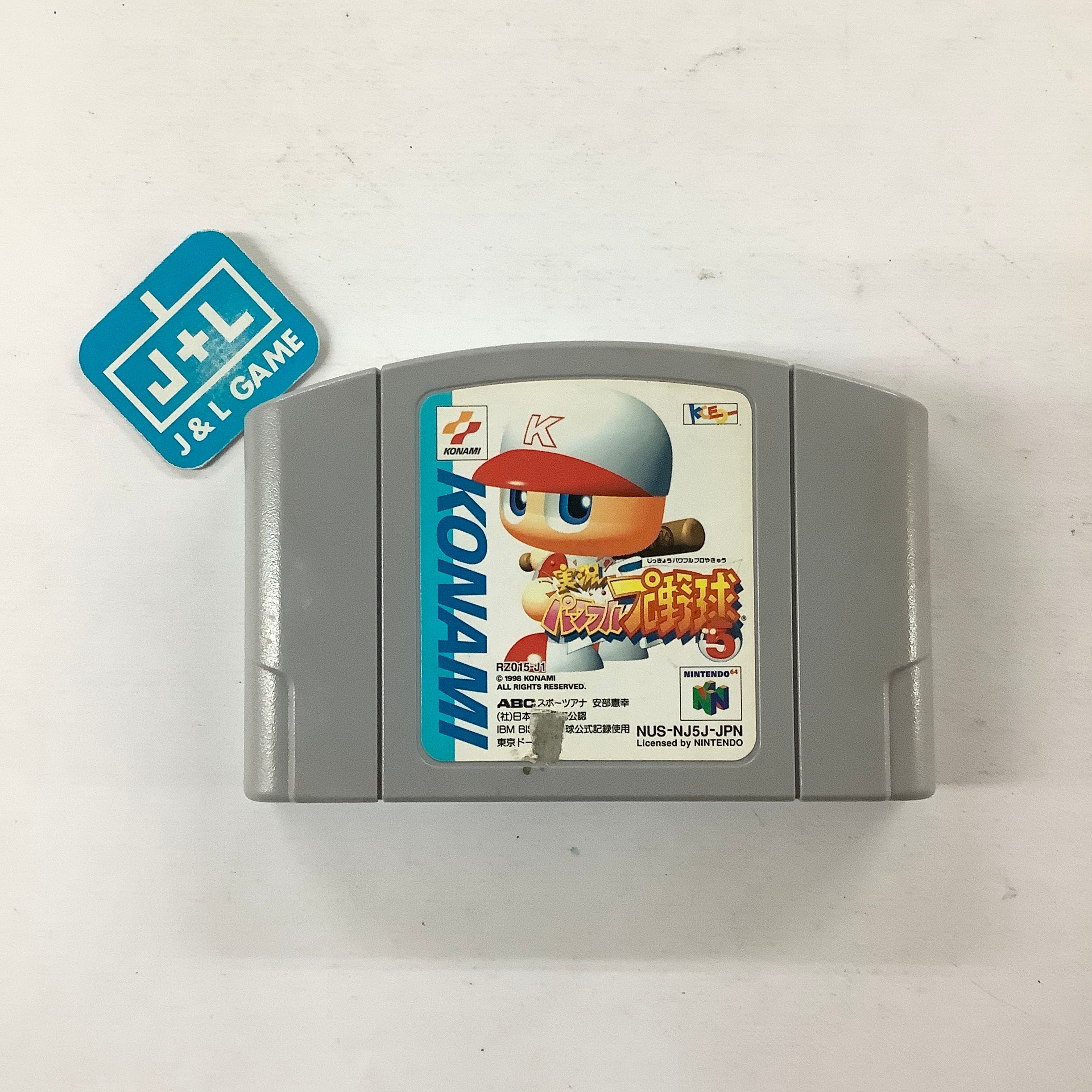 Jikkyou Powerful Pro Yakyuu 5 - (N64) Nintendo 64 [Pre-Owned] (Japanese Import) Video Games Konami   