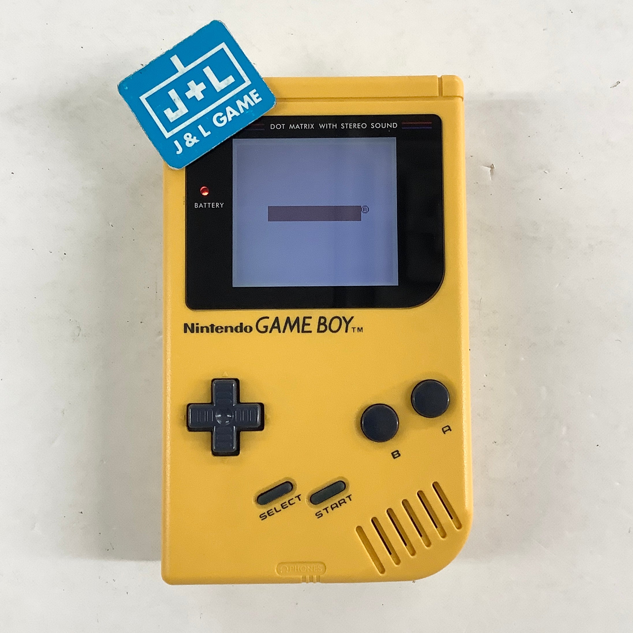 Nintendo Game Boy (Vibrant Yellow With Backlight) - (GB) Game Boy [Pre-Owned]