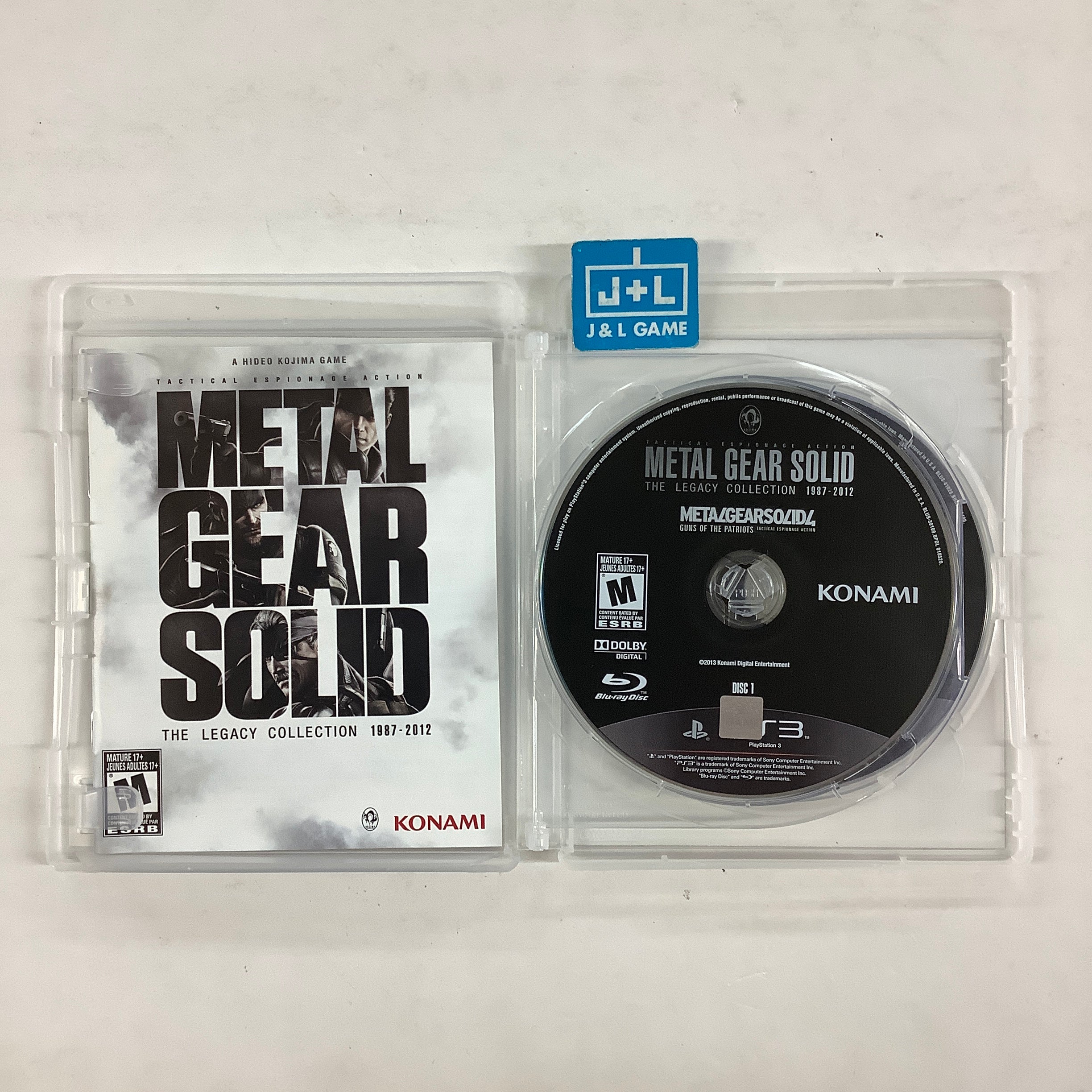 Metal Gear Solid: The Legacy Collection - (PS3) PlayStation 3 [Pre-Owned] Video Games Konami