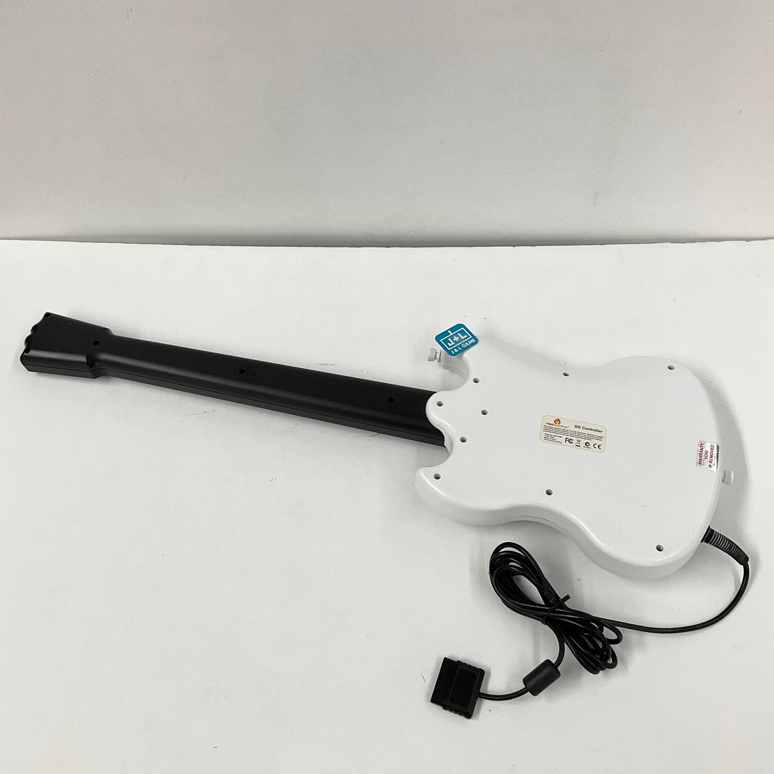 RedOctane Gibson Guitar Hero Guitar (White/Red) - (PS2