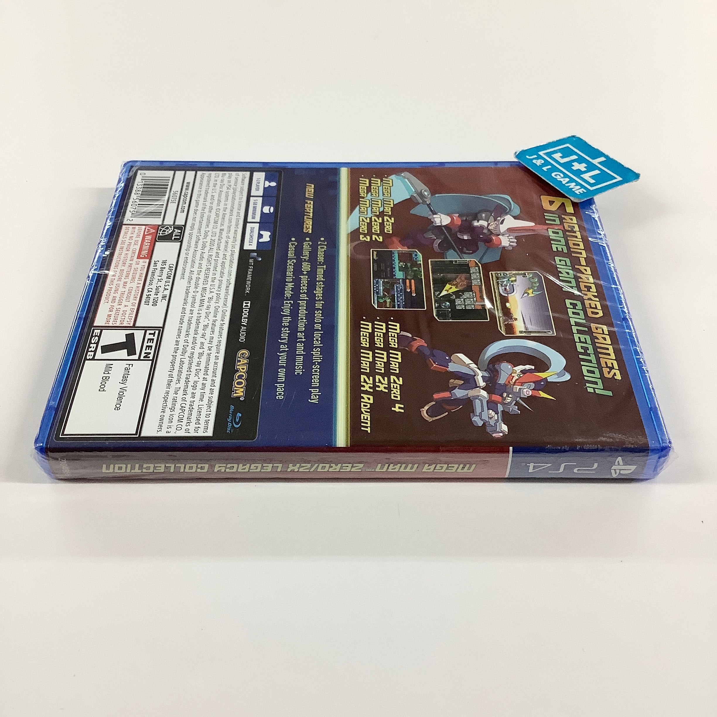 Mega Man Zero/ZX Legacy Collection - (PS4) PlayStation 4 | J&L Game