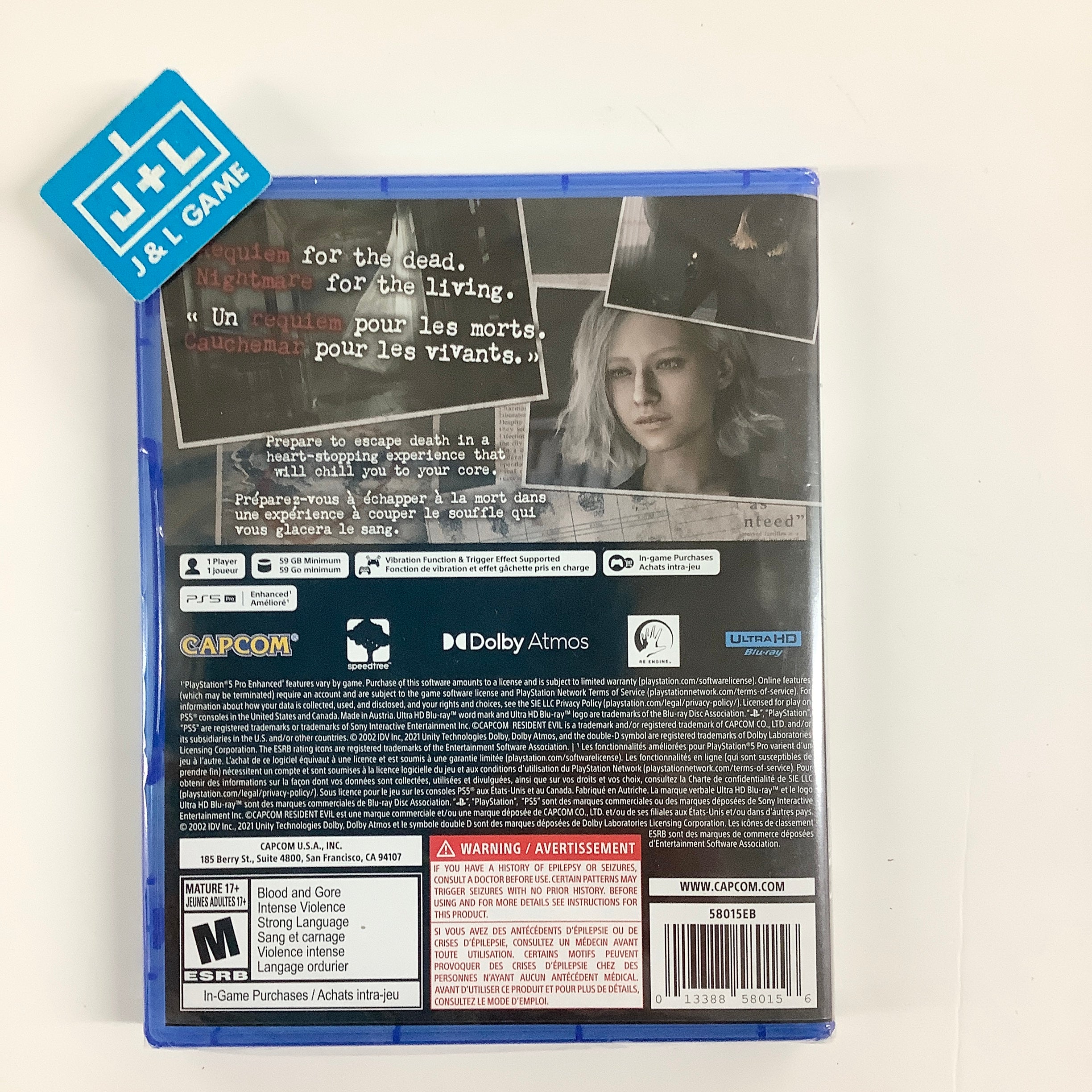 Resident Evil Requiem - (PS5) PlayStation 5 Video Games Capcom