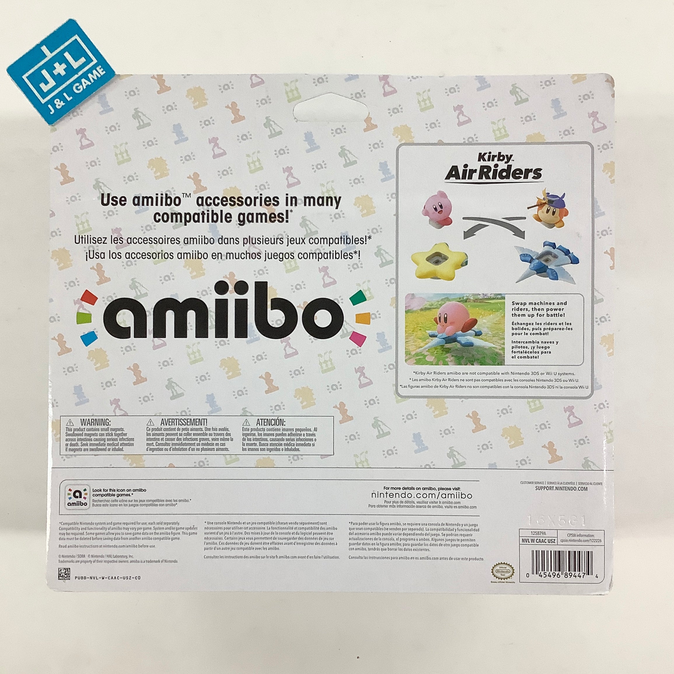 amiibo™ - Meta Knight & Shadow Star - Kirby™ Air Riders Series Video Games Nintendo