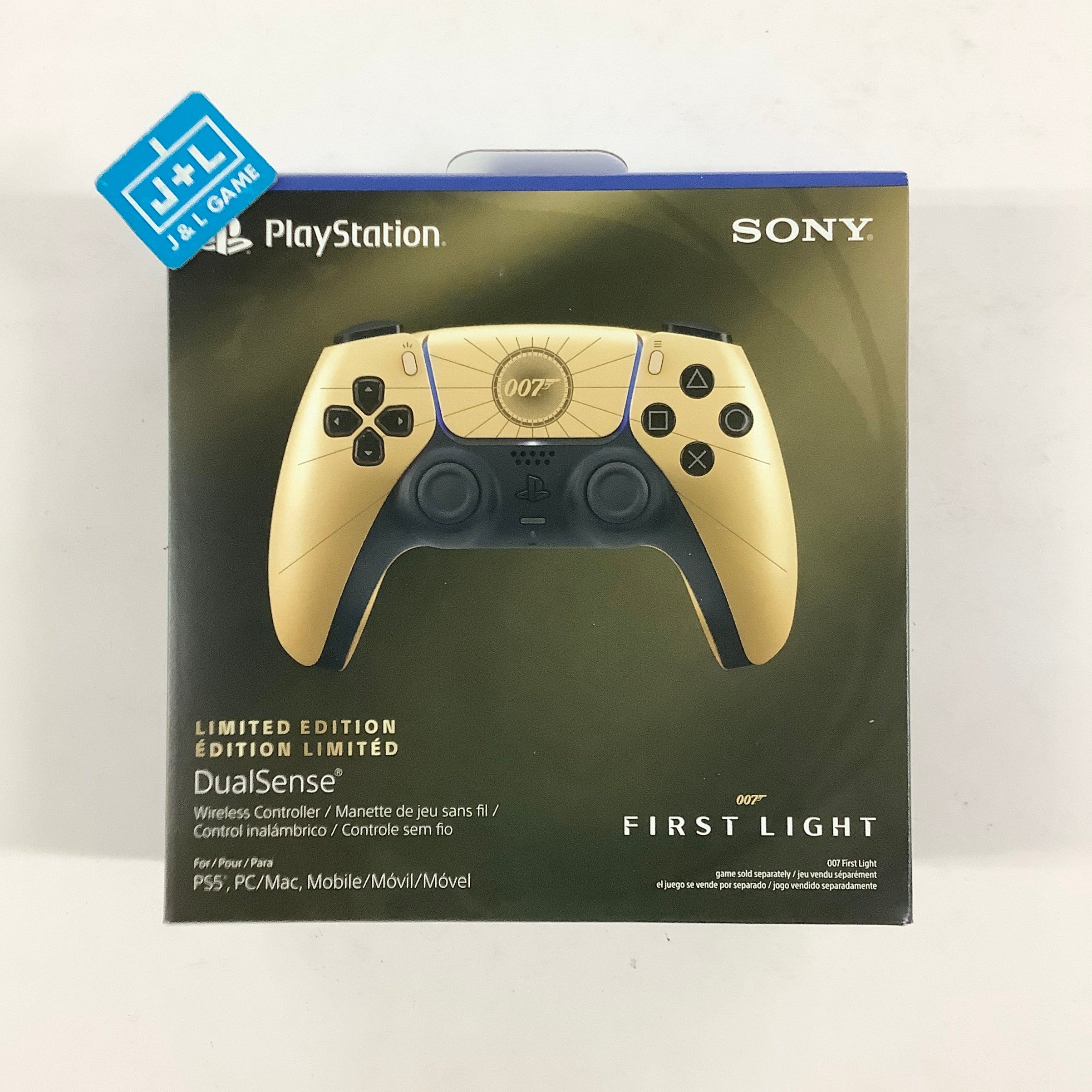 SONY PlayStation 5 DualSense Wireless Controller (007 First Light Limited Edition) - (PS5) PlayStation 5