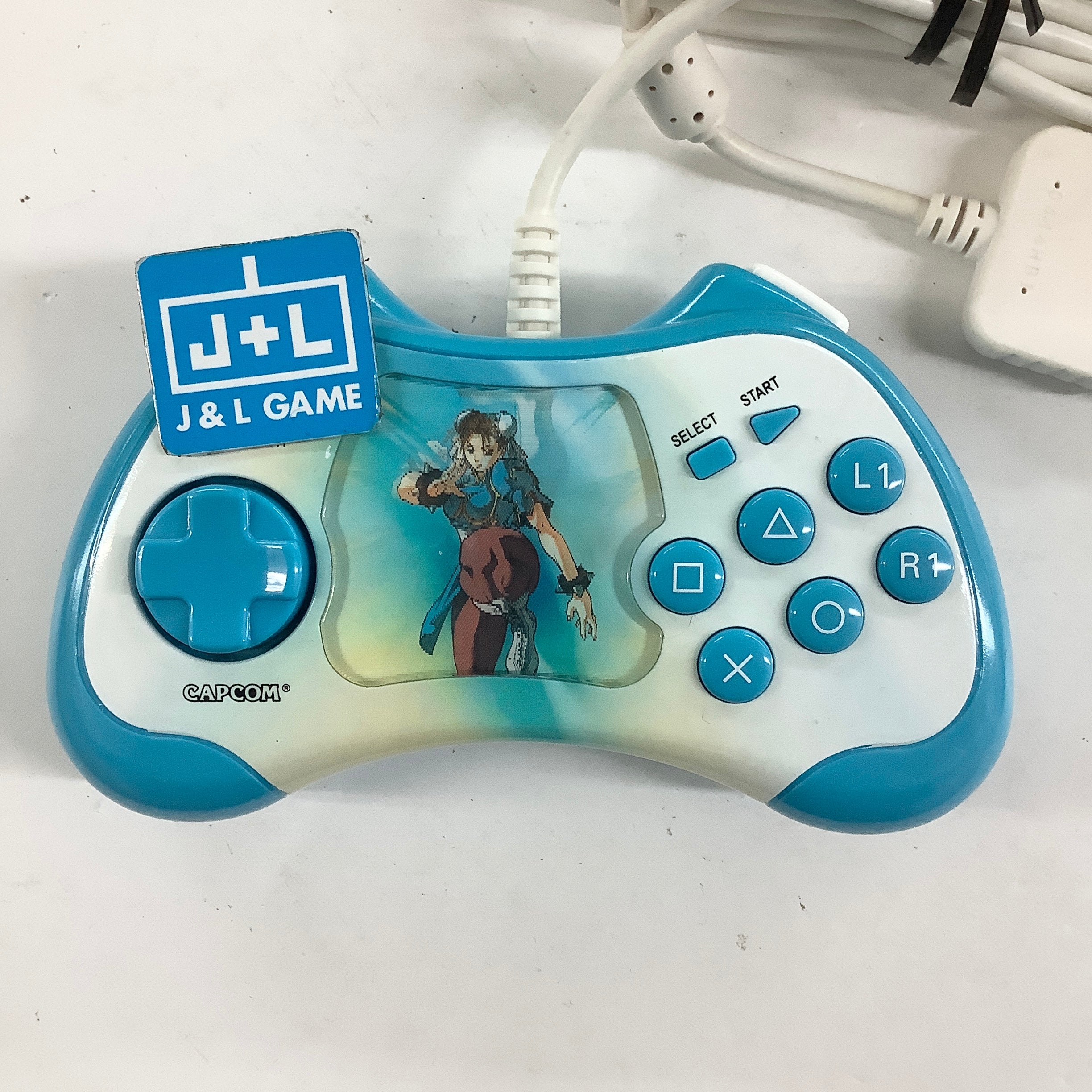 PlayStation 2 Street Fighter 15th Anniversary Edition Controller ( CHUN LI ) - (PS2) PlayStation 2 [Pre-Owned] Accessories Capcom