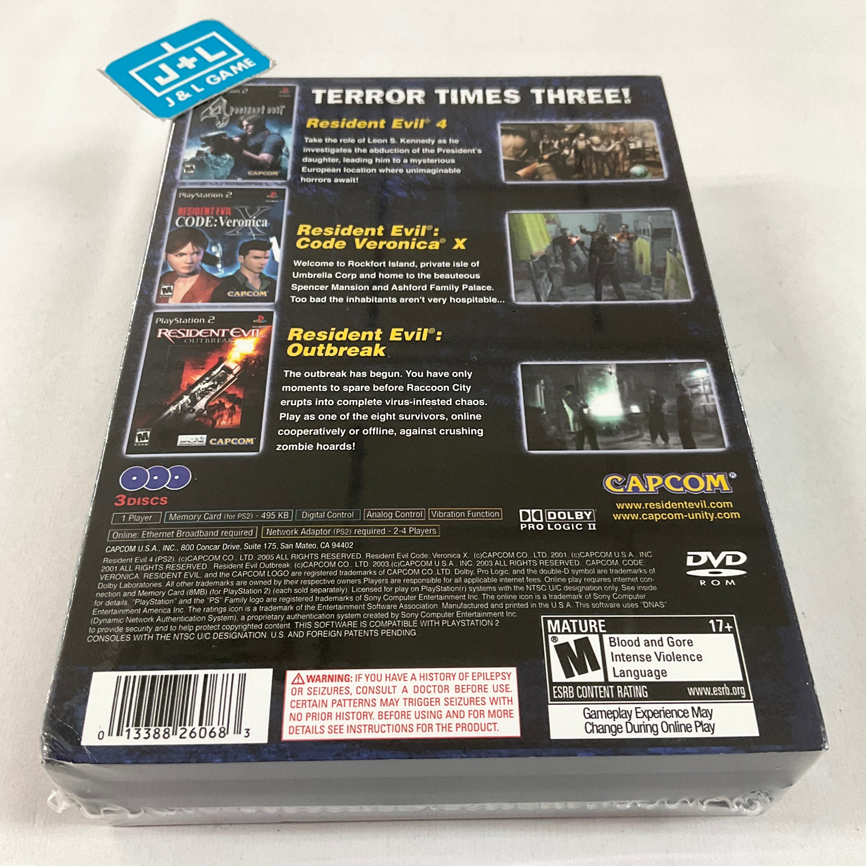Resident Evil: The Essentials - (PS2) PlayStation 2 Video Games Capcom